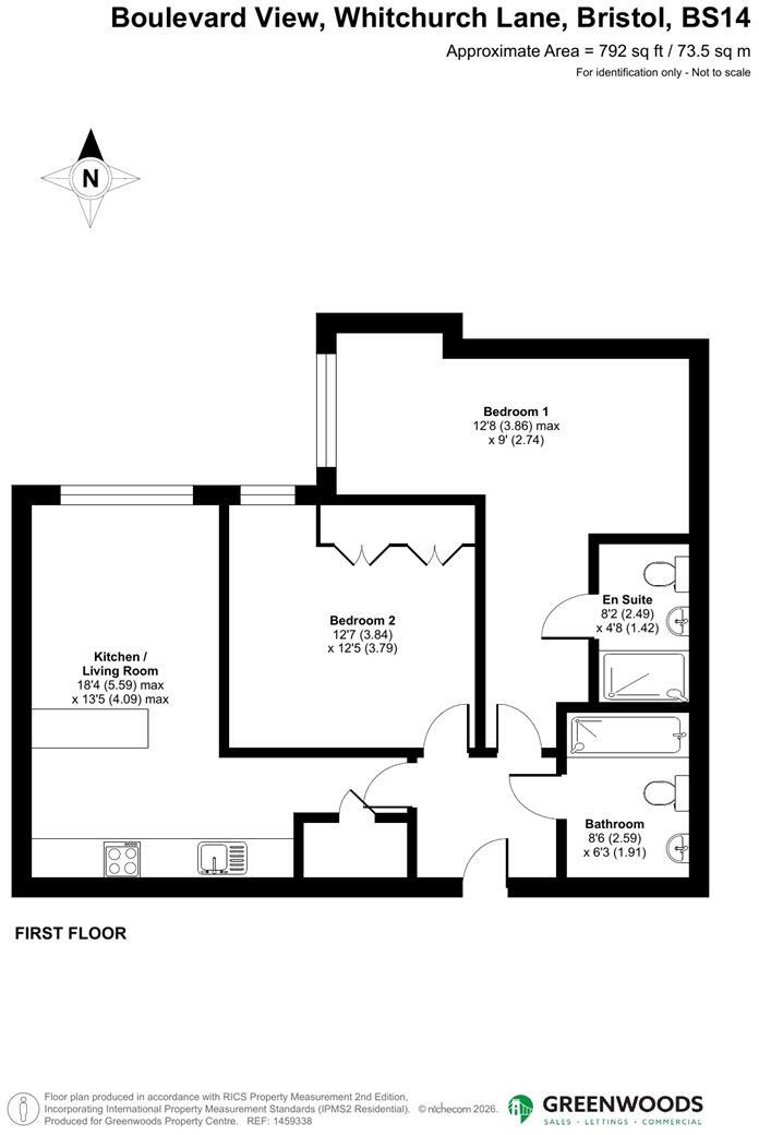 Whitchurch Lane, Bristol floorplan