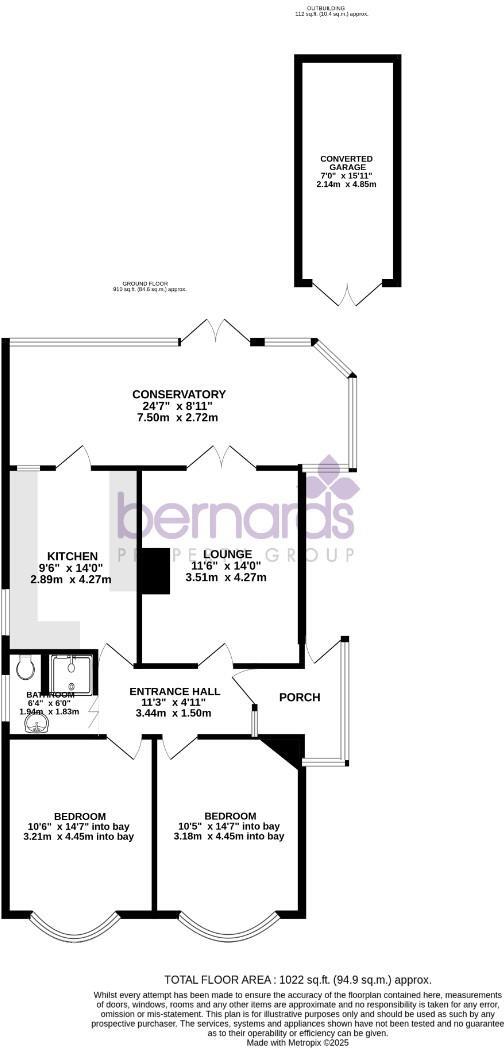 South Road, Drayton, Portsmouth floorplan