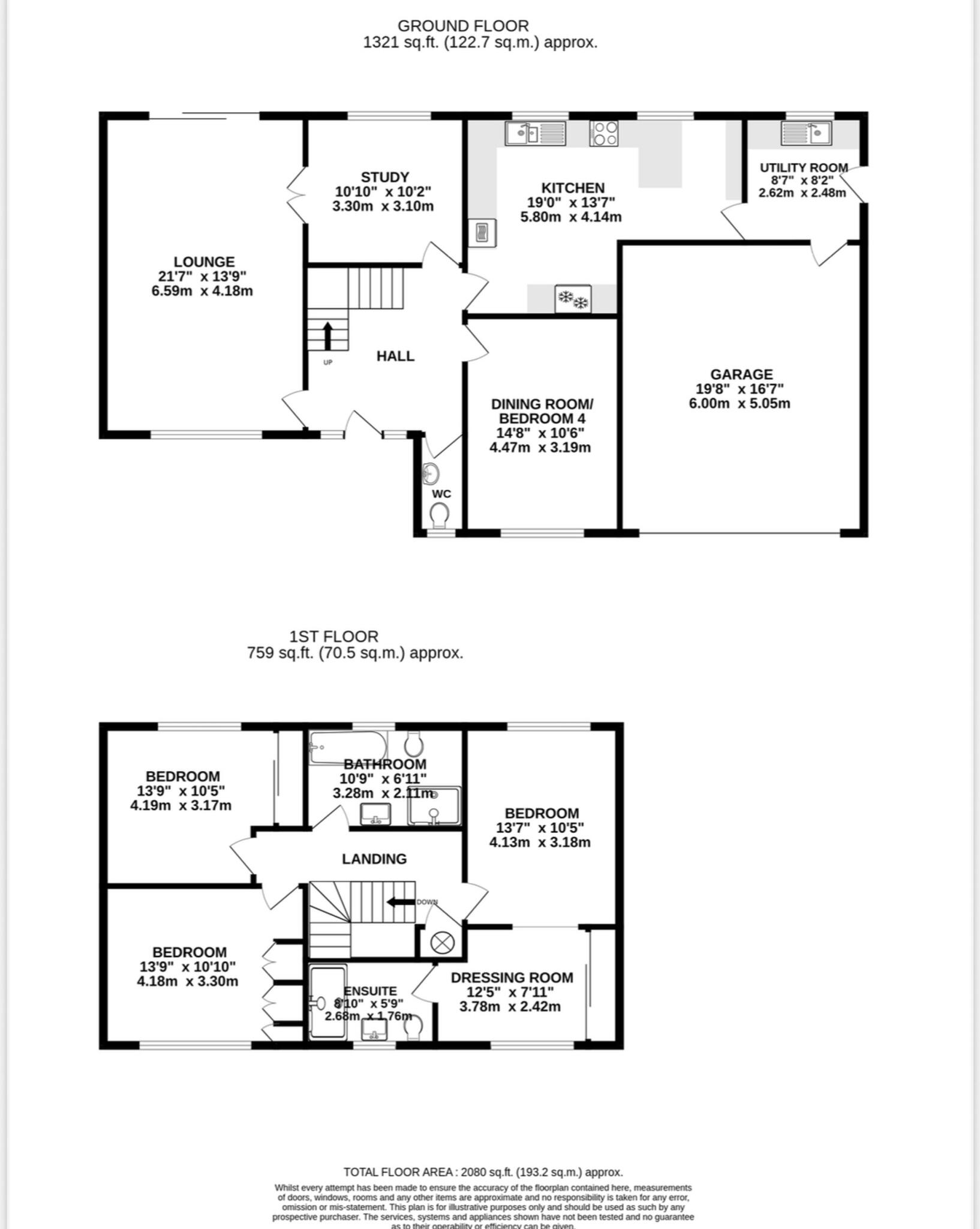 Hewas Water, St. Austell, PL26 floorplan