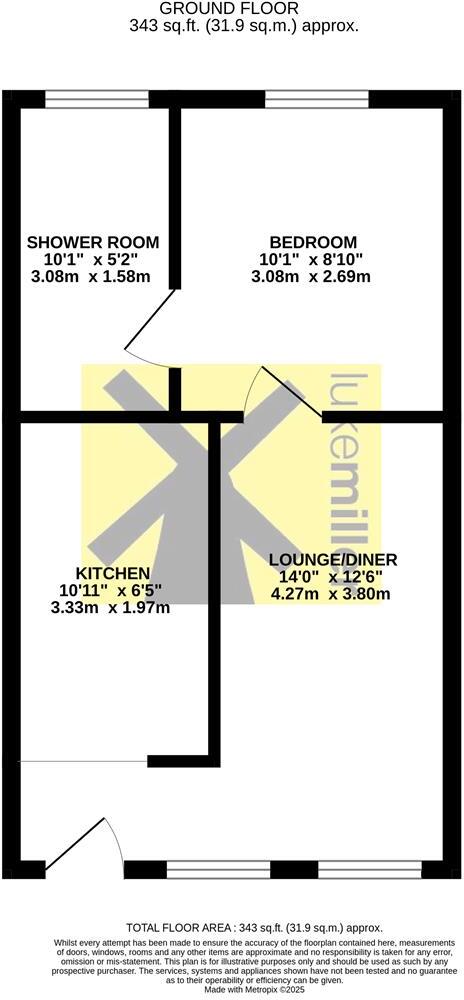 Back Lane, Sowerby, Thirsk floorplan
