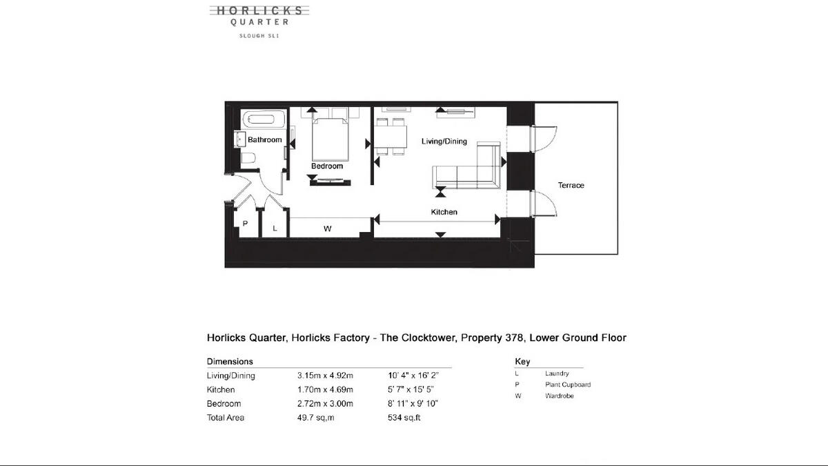 Memorial Avenue, Slough floorplan