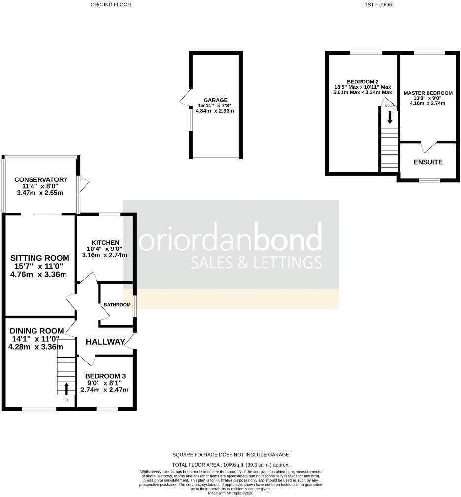 Woodland Close, Duston, Northampton NN5 floorplan