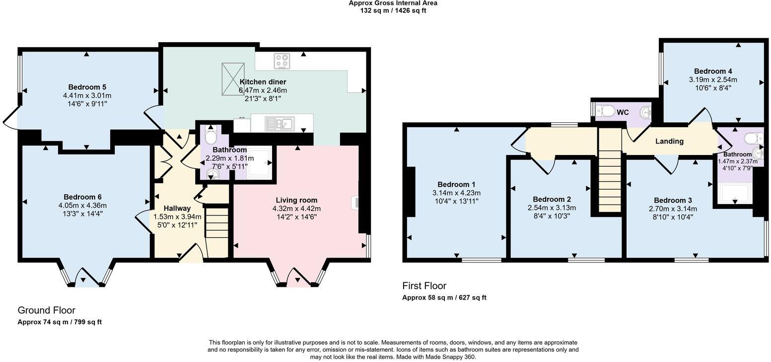 St. James Close, Exeter, EX4 floorplan