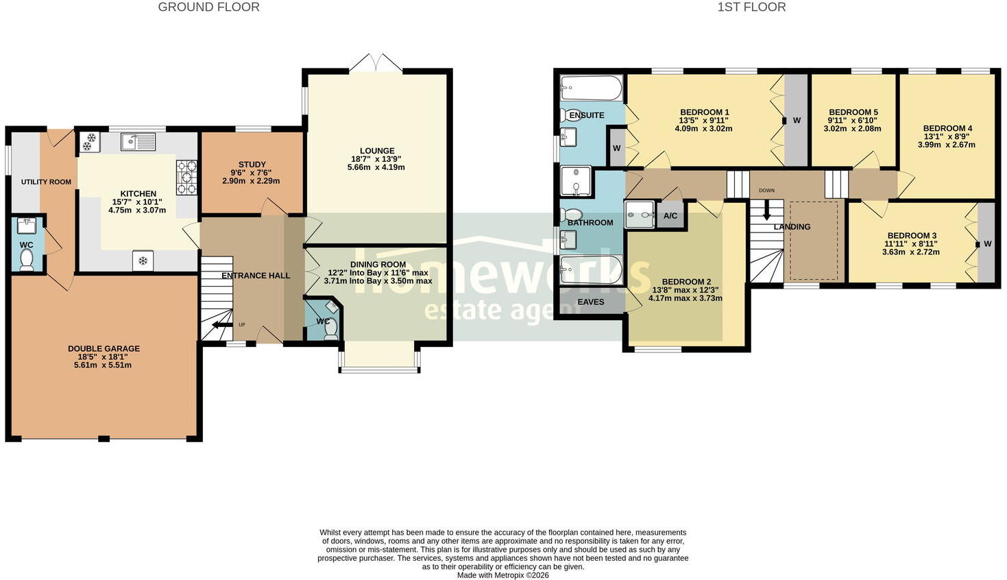 Mitchell Close, Dereham, NR19 floorplan