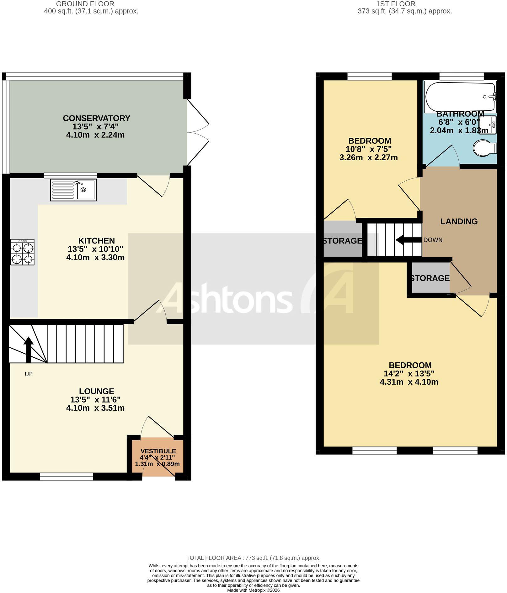 Deanwater Close, Birchwood, WA3 floorplan