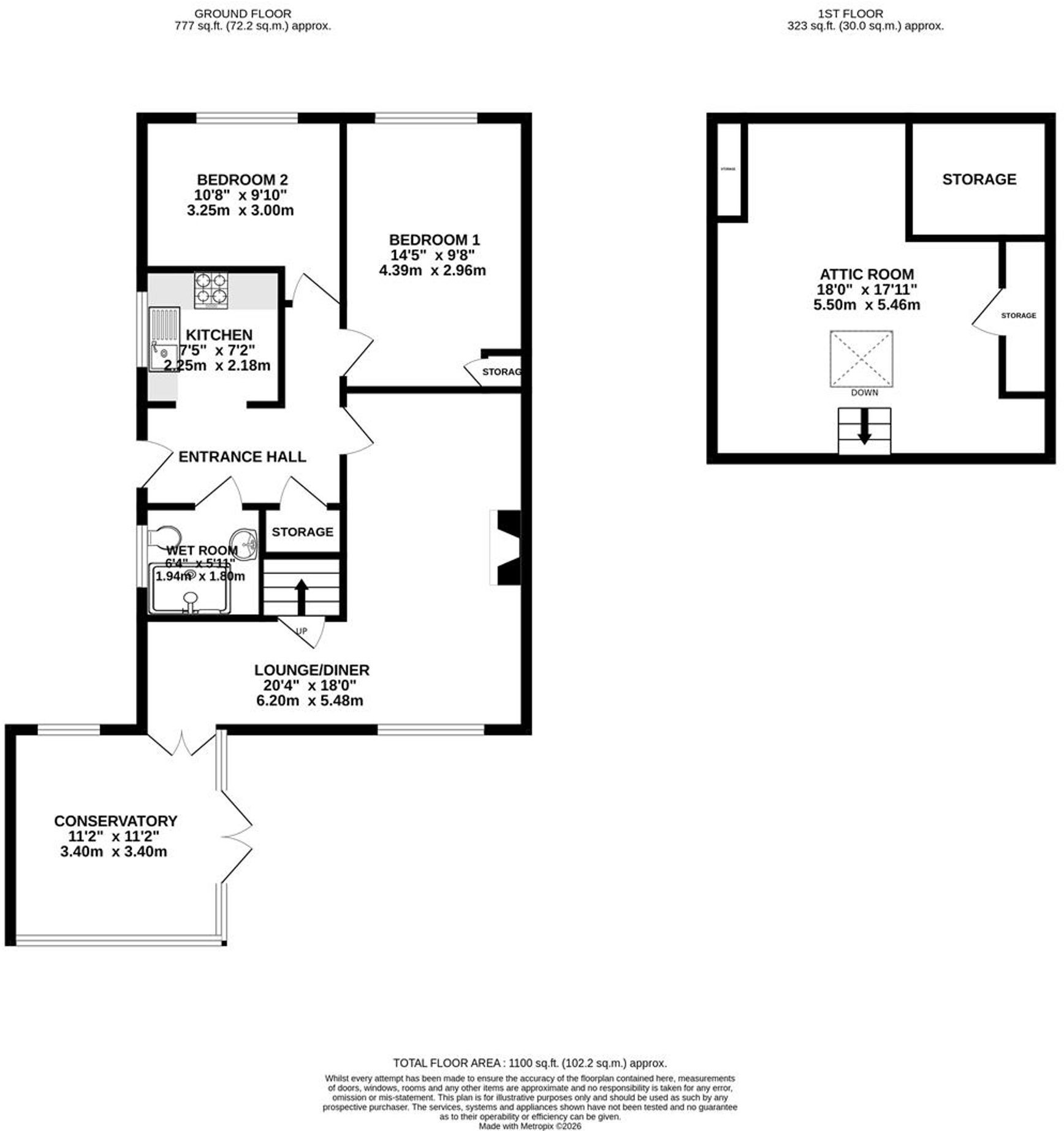 The Close, Langwith Junction, NG20 floorplan
