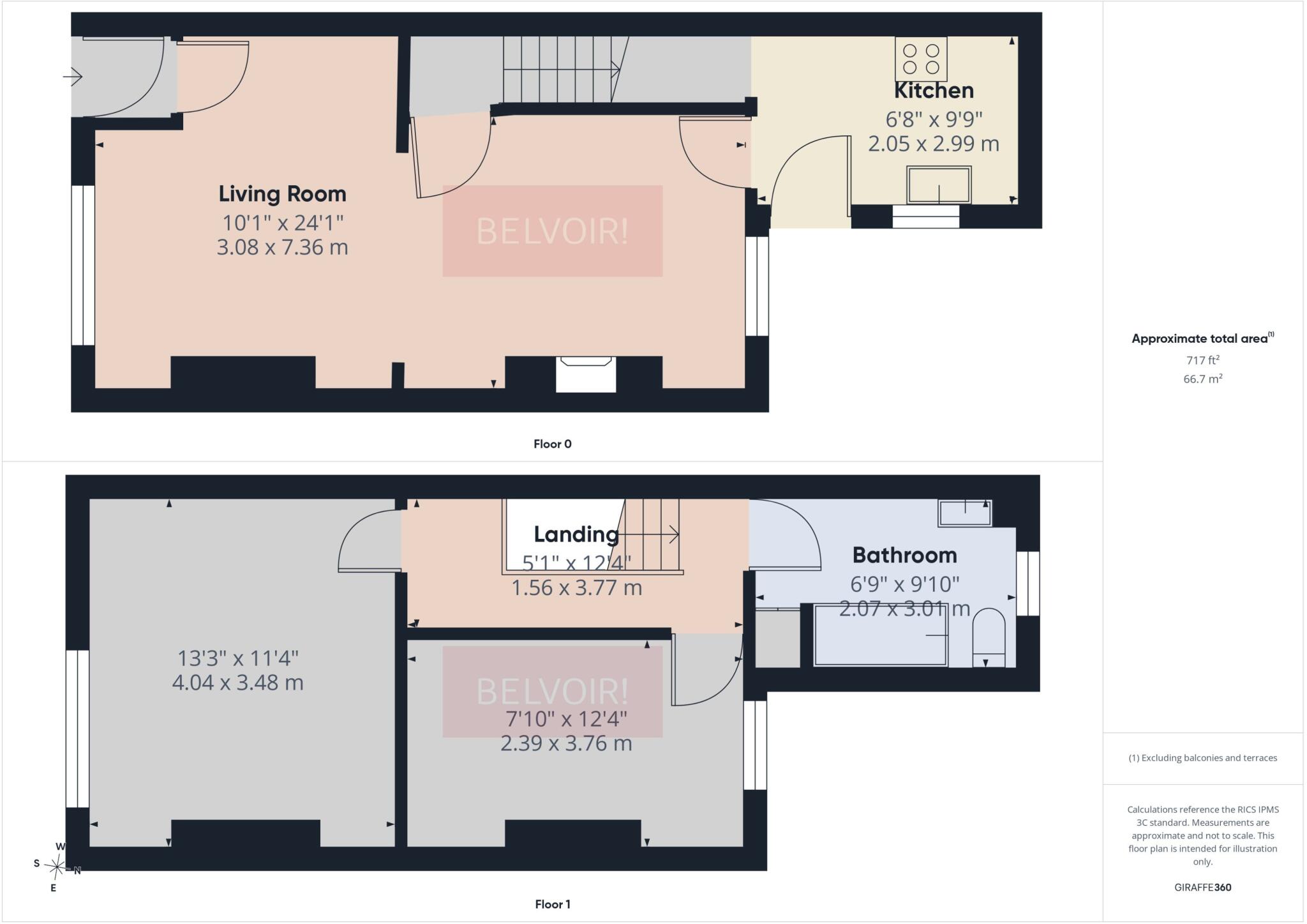 Saxon Street, Wrexham, LL13 floorplan