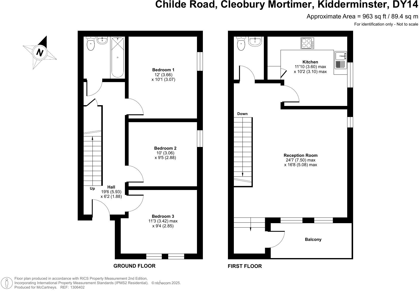 Childe Road, Cleobury Mortimer, Kidderminster, Shropshire floorplan