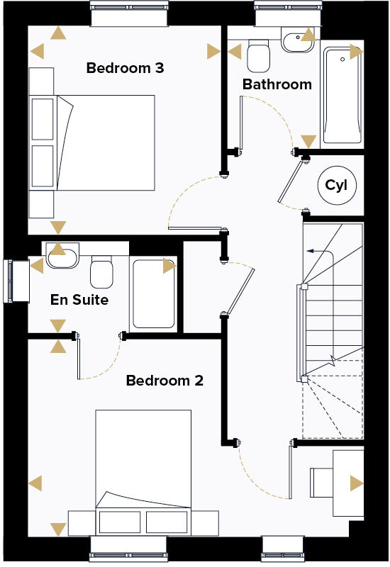 Four Acre Drive,
Wixams,
Bedfordshire
MK45 3GT floorplan