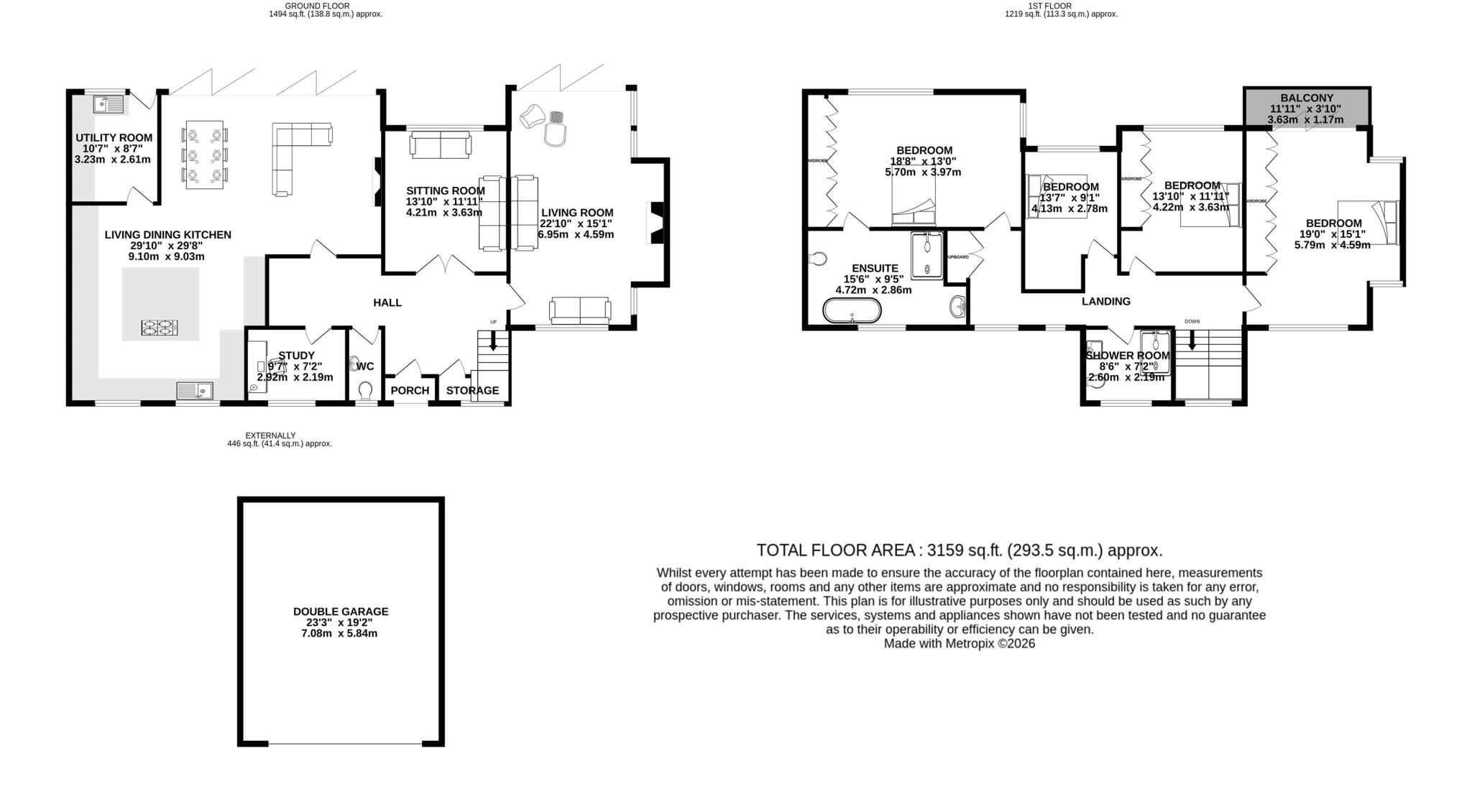 Chester Road, Mere floorplan