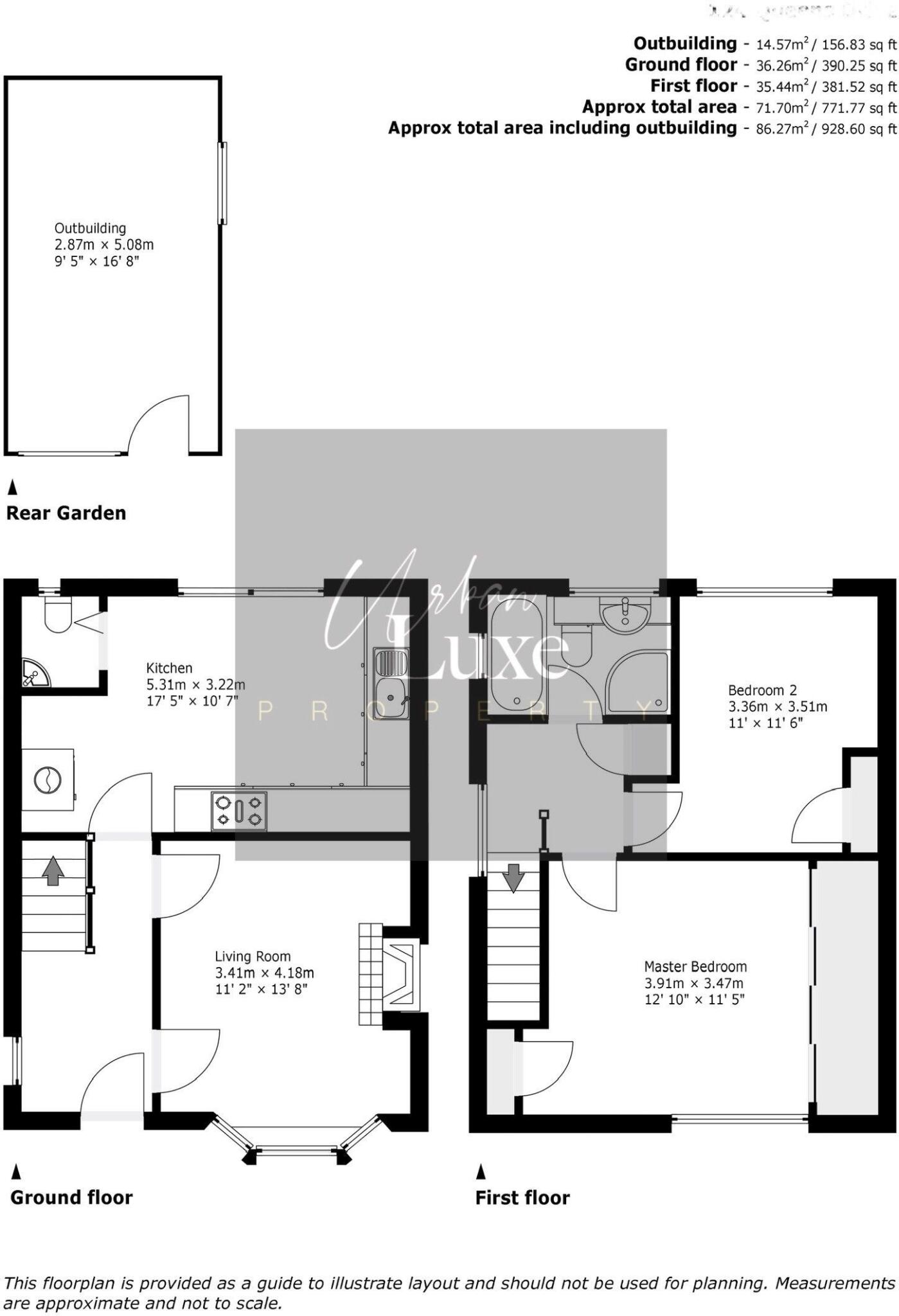 Queens Drive, Putnoe, MK41 floorplan