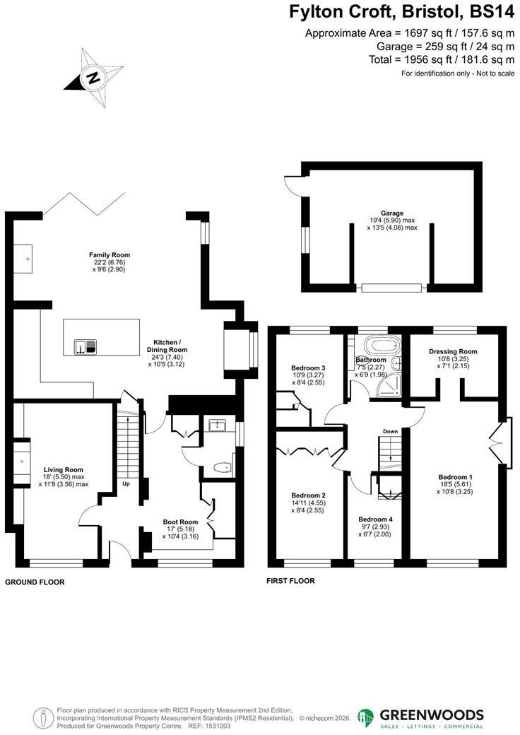 Fylton Croft, Bristol floorplan