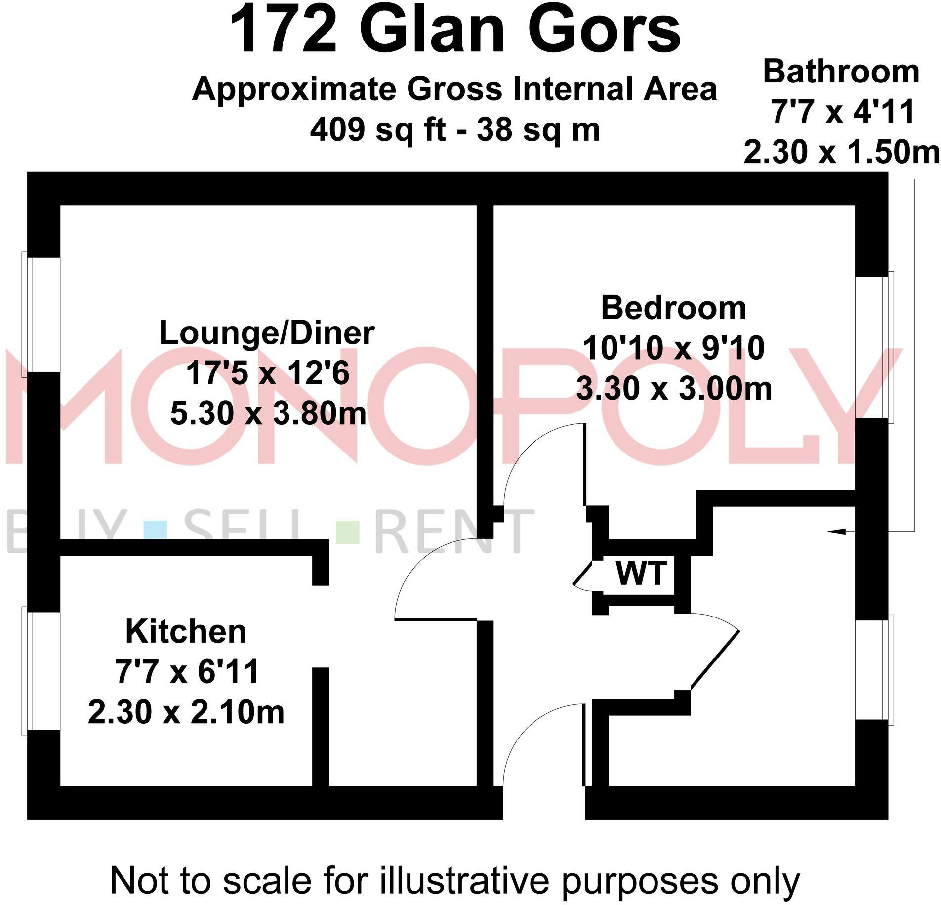Glan Gors, Harlech, LL46 floorplan