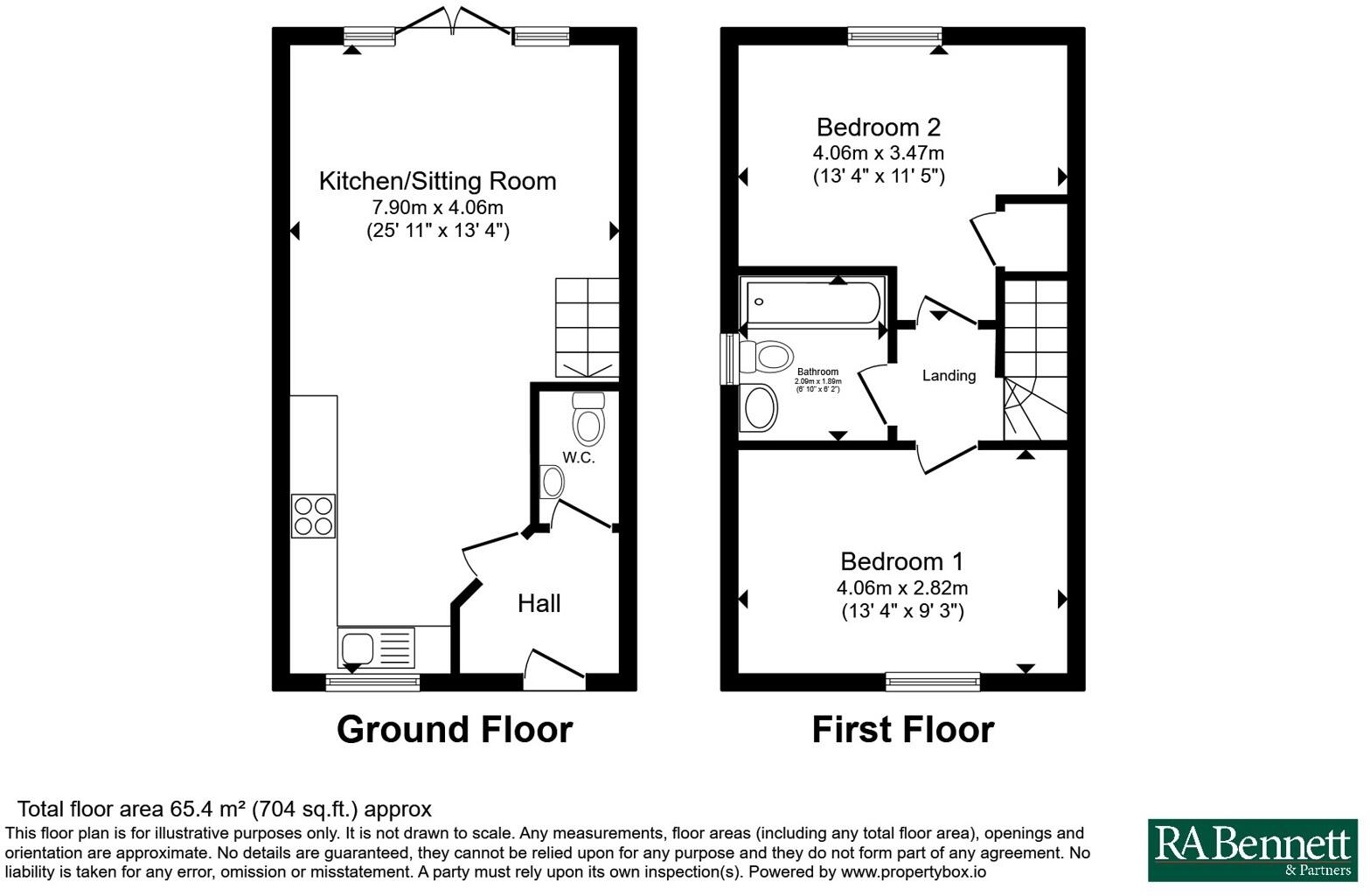 Kestrel Way, Moreton-in-Marsh, Gloucestershire, GL56 floorplan