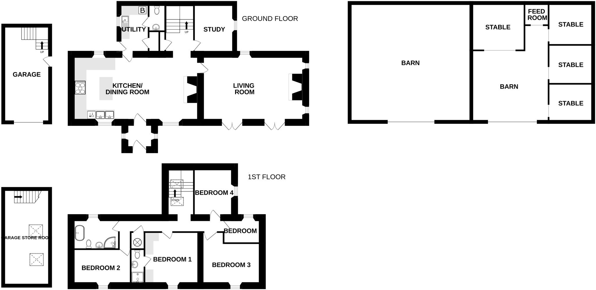 High House, Holme, Carnforth, Cumbria floorplan