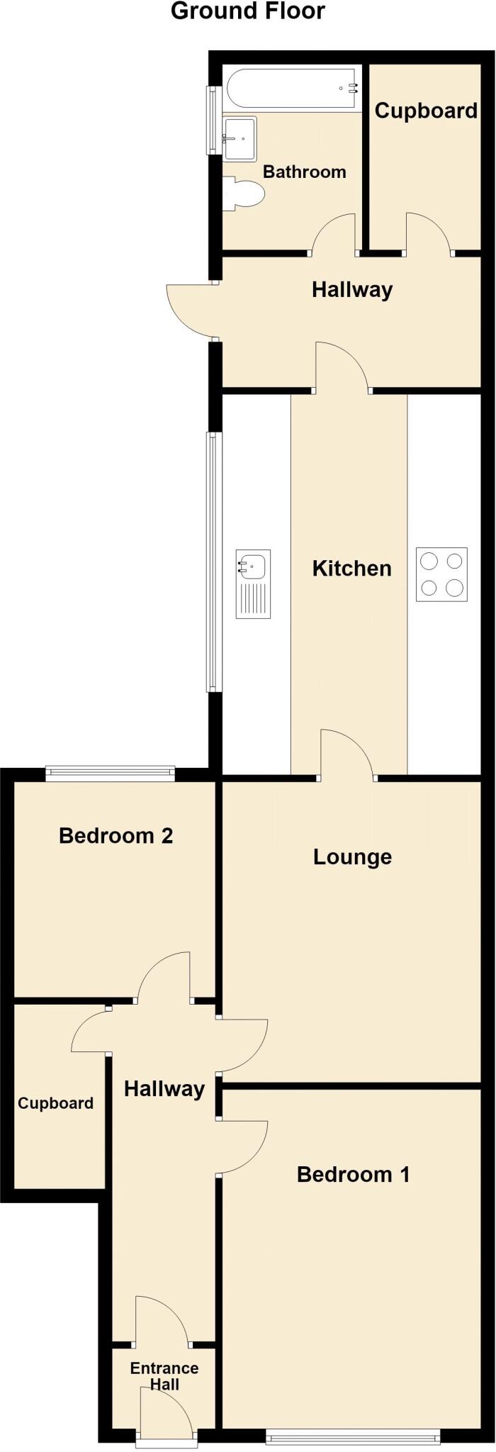 Alexandra Road, Ashington floorplan