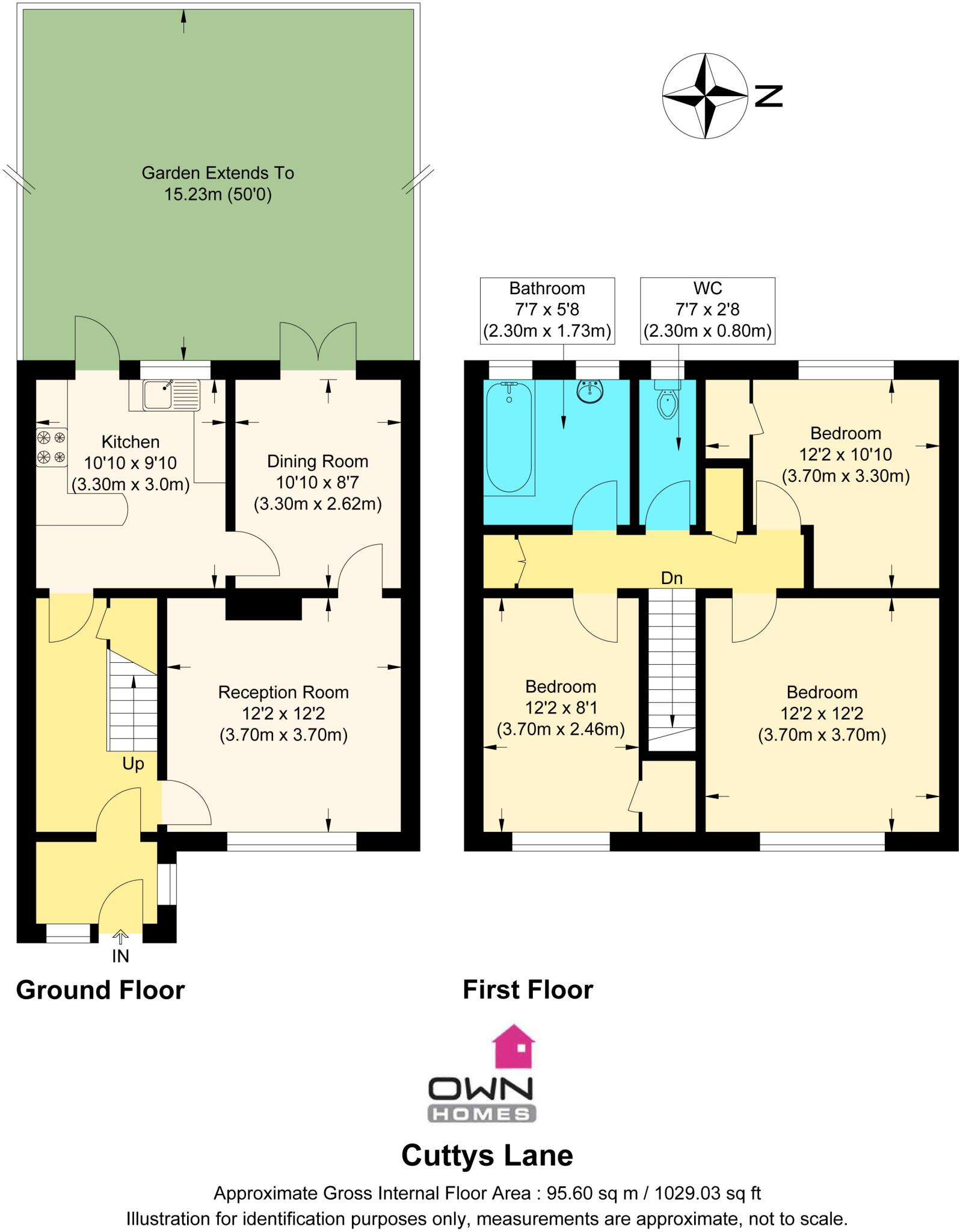 Cuttys Lane, Stevenage, Hertfordshire floorplan
