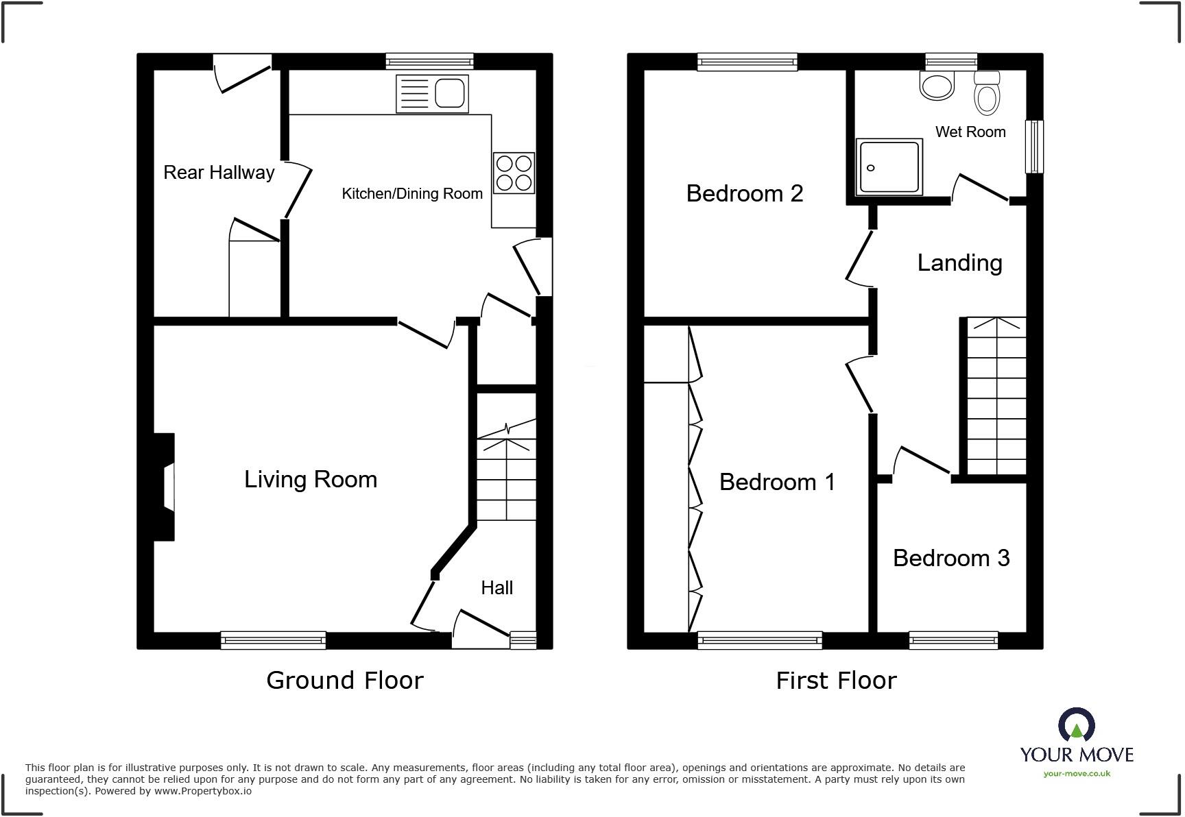 Mill Hill, Cleator Moor, Cumbria, CA25 floorplan