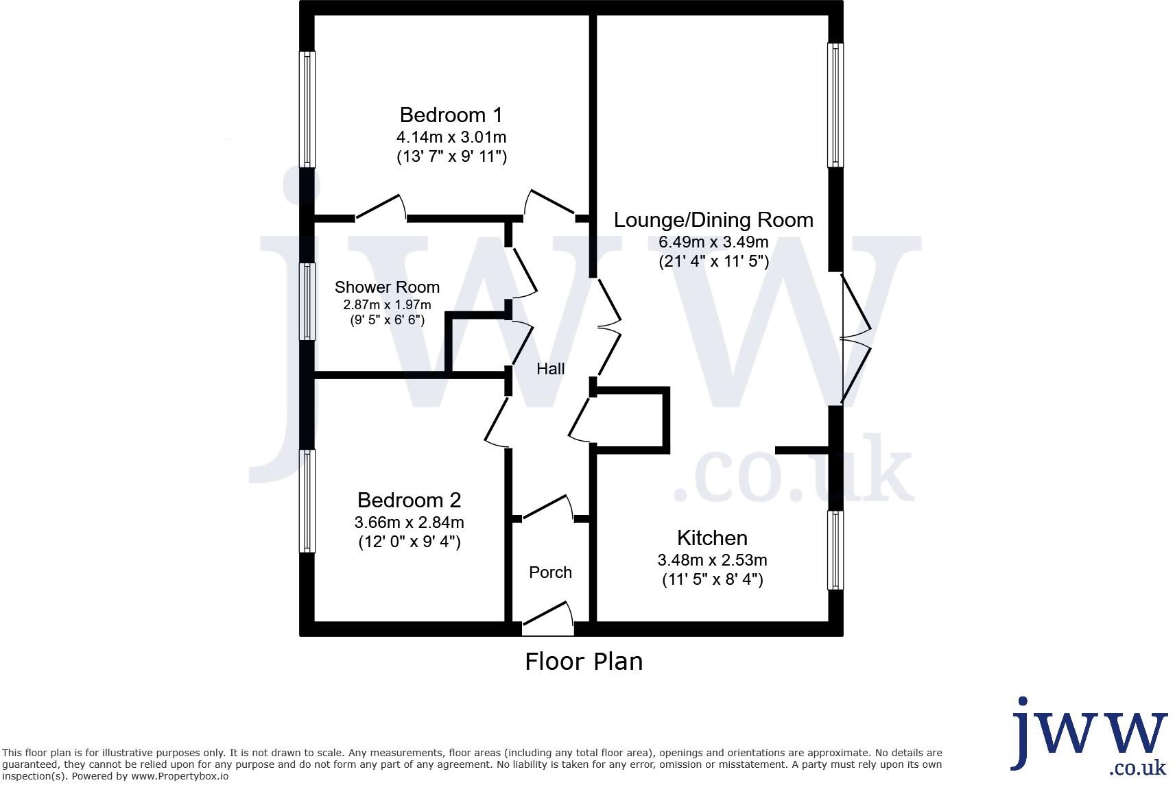 Monument Court, Nevilles Cross, Durham, DH1 floorplan