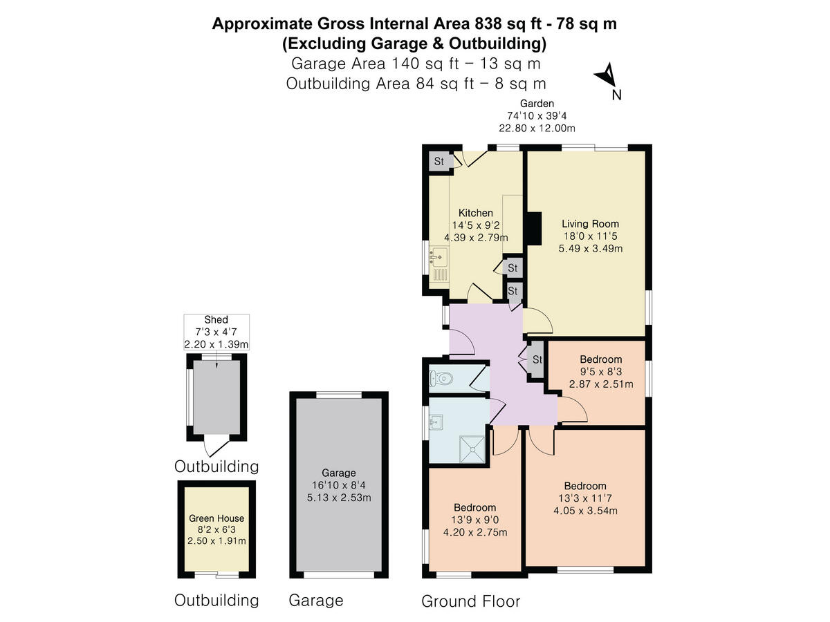 Liddiard Close, Oxford, OX1 floorplan