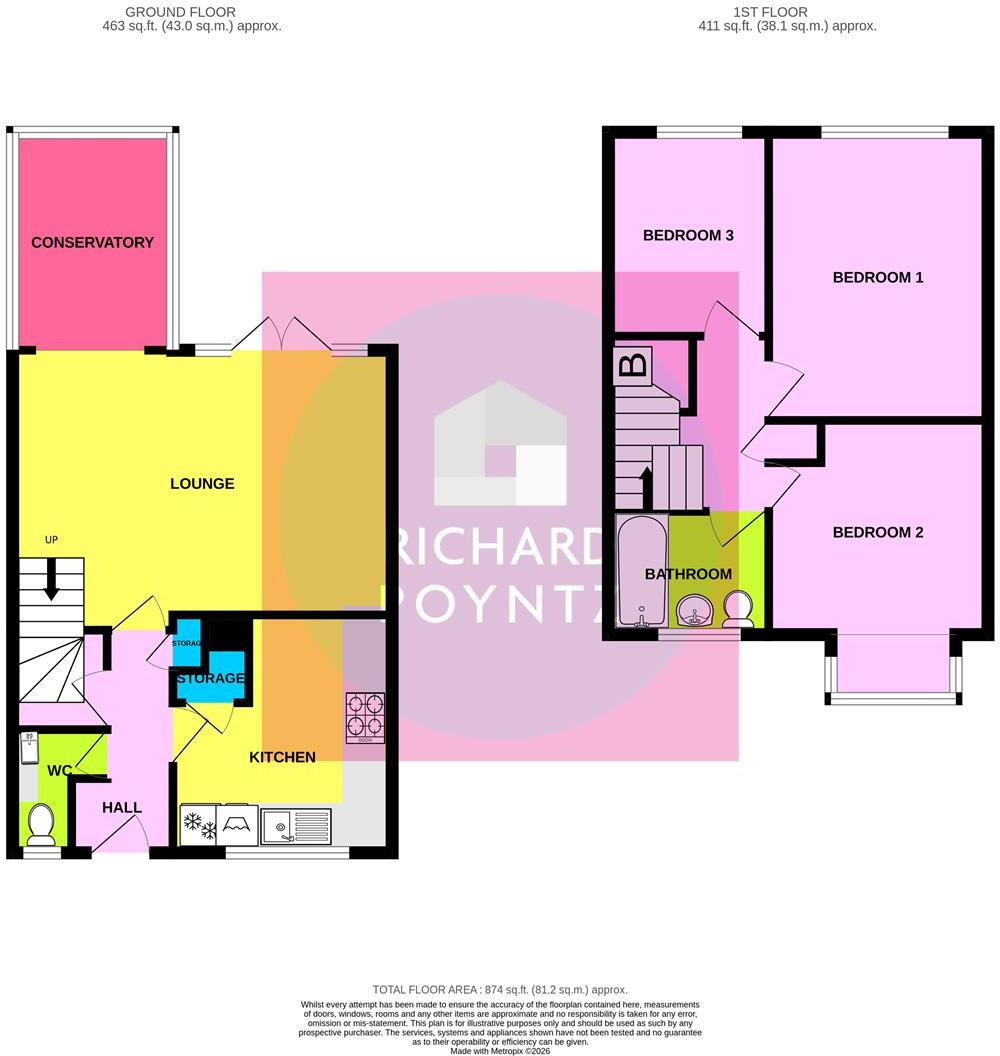 Genk Close, Canvey Island floorplan