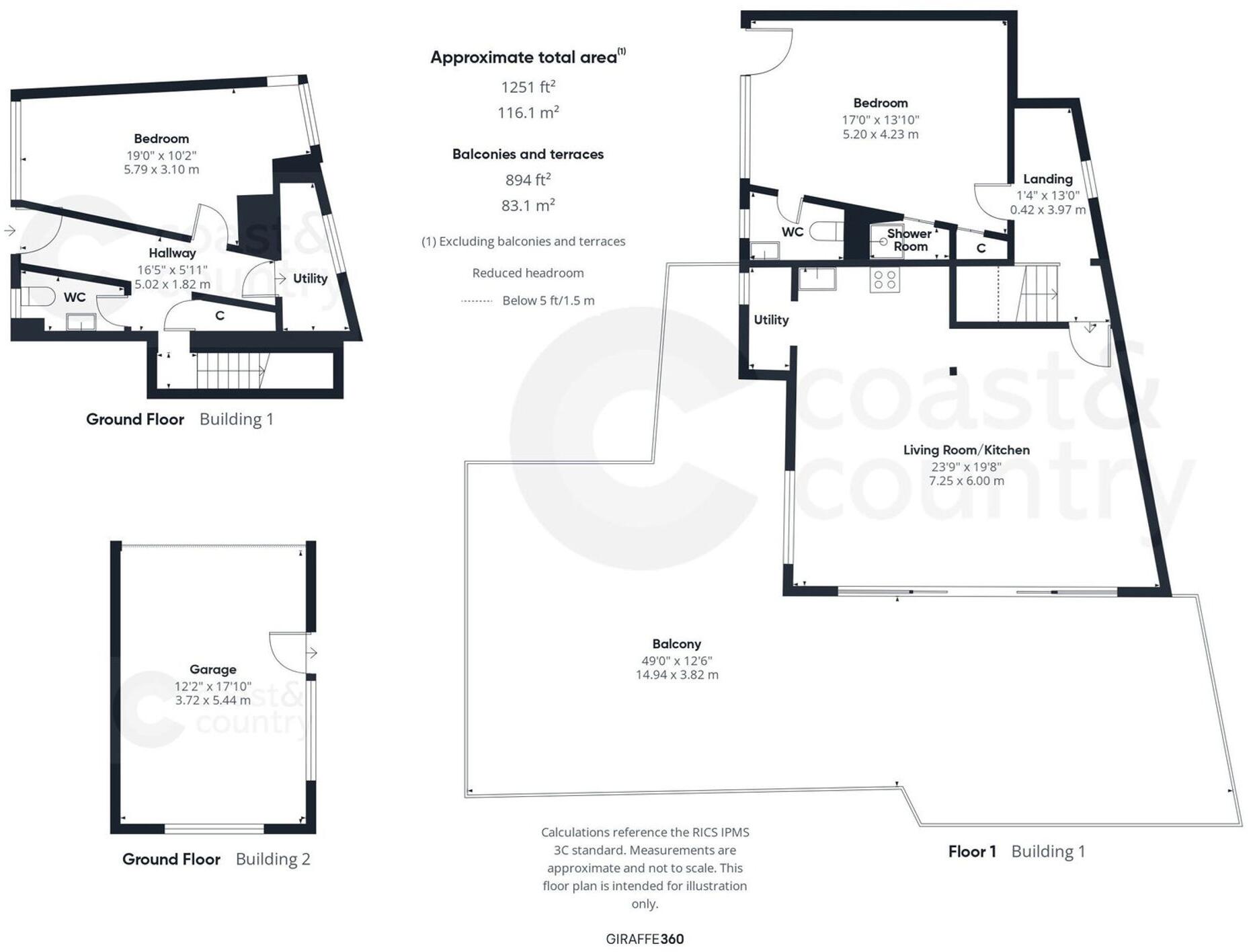 Second Drive, Teignmouth, TQ14 floorplan