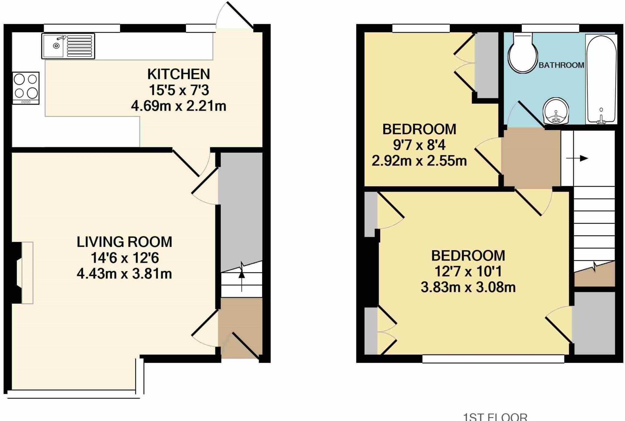 Vale Rise, Chesham floorplan