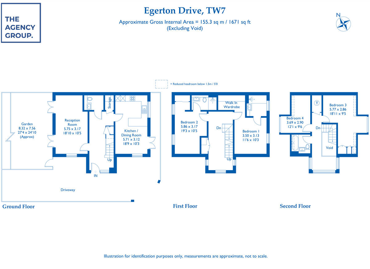 Egerton Drive, Fitzroy Gate, TW7 floorplan