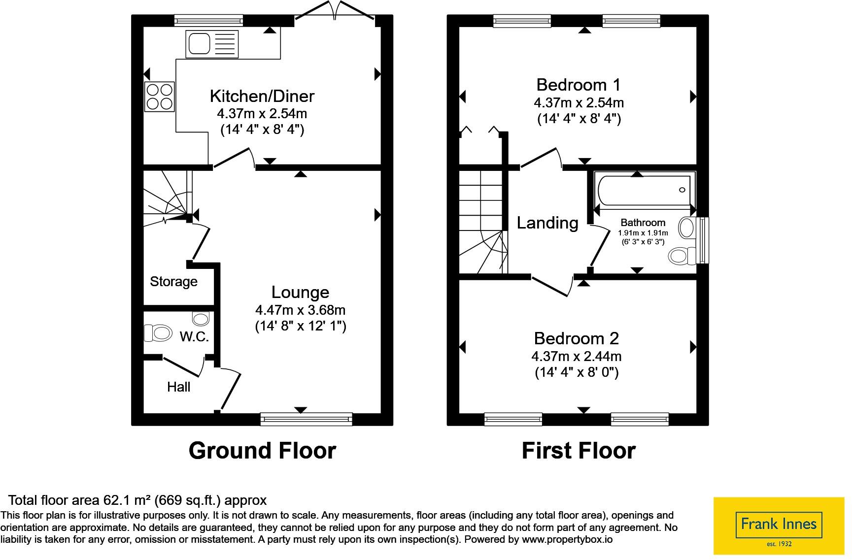 Skylark Drive, Branston, Burton-On-Trent, Staffordshire, DE14 floorplan