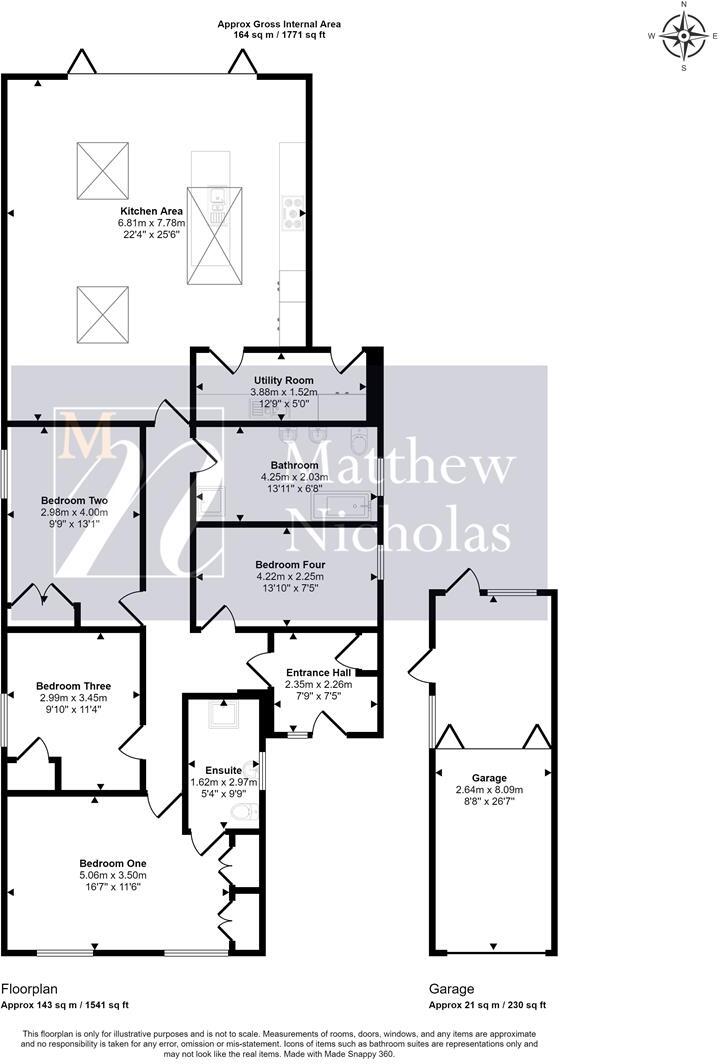 Park Street, Wollaston, Wellingborough floorplan