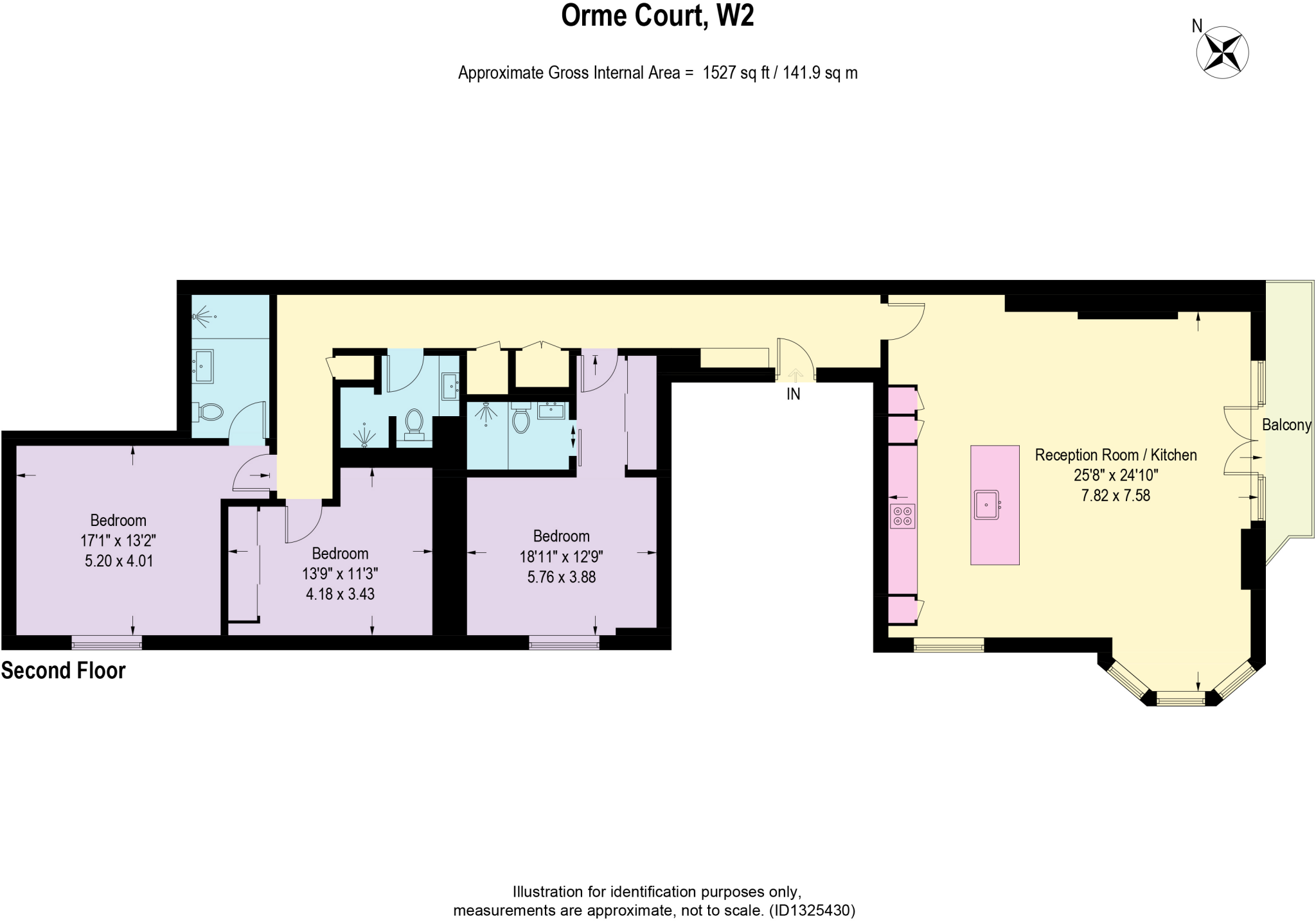 Orme Court, London W2 floorplan