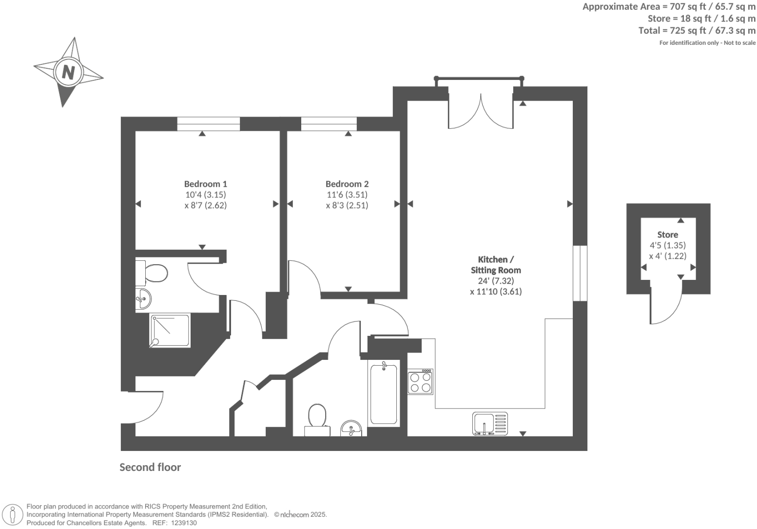 Twyford, Oxfordshire, OX17 floorplan