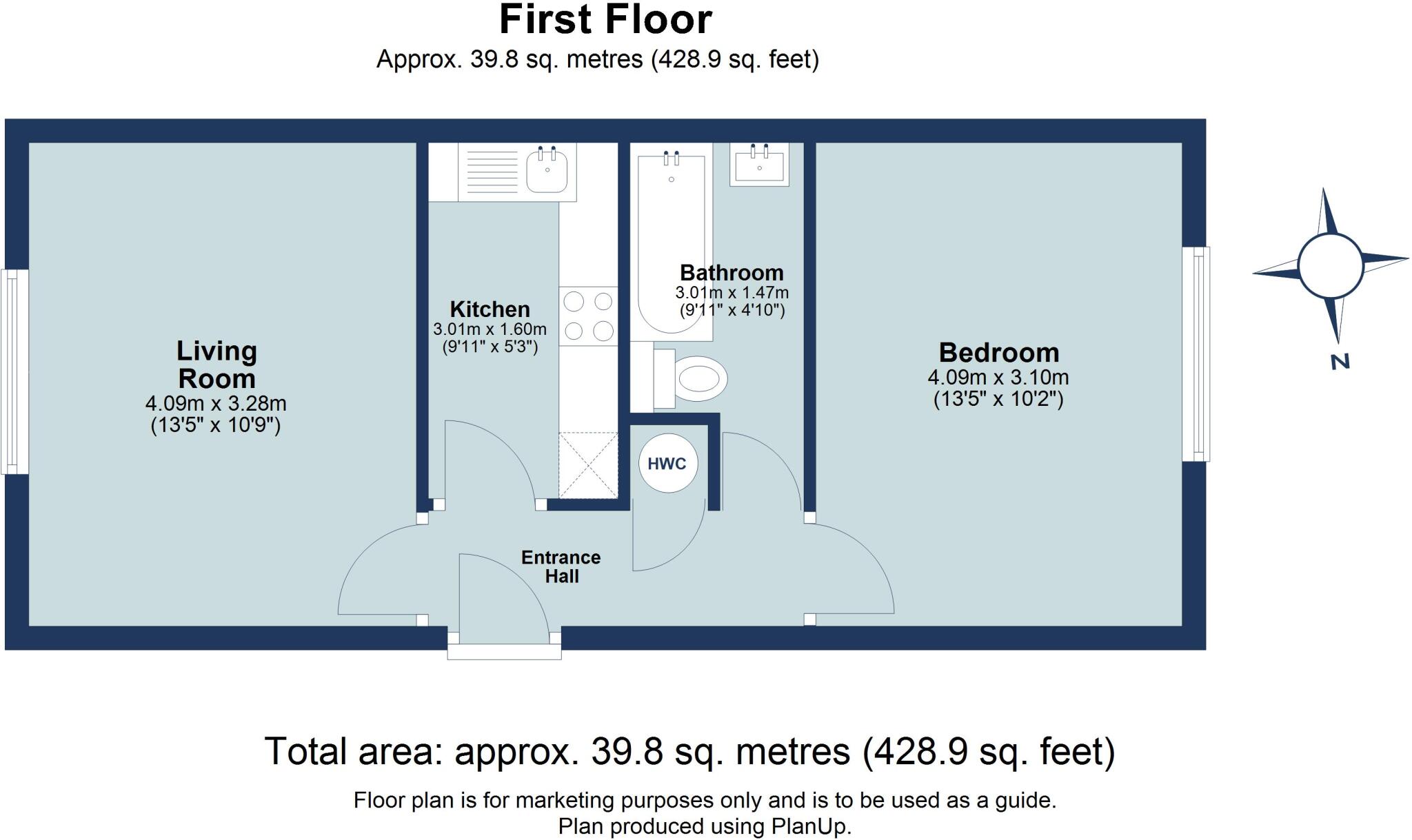 Laguna Court, 35 Beaconsfield Road, St. Albans, Hertfordshire, AL1 floorplan