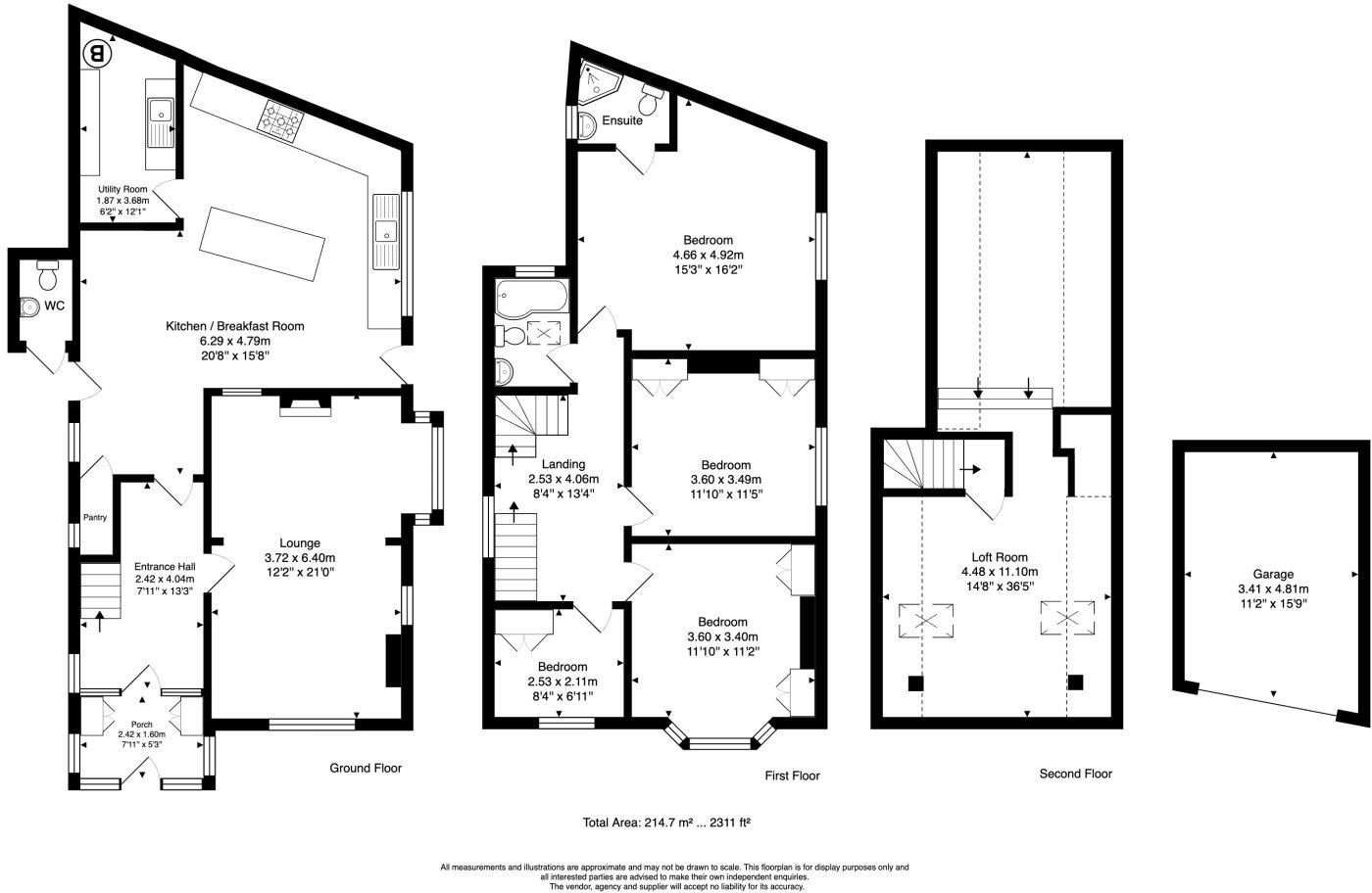 Tennis Court Drive, Humberstone, Leicester floorplan