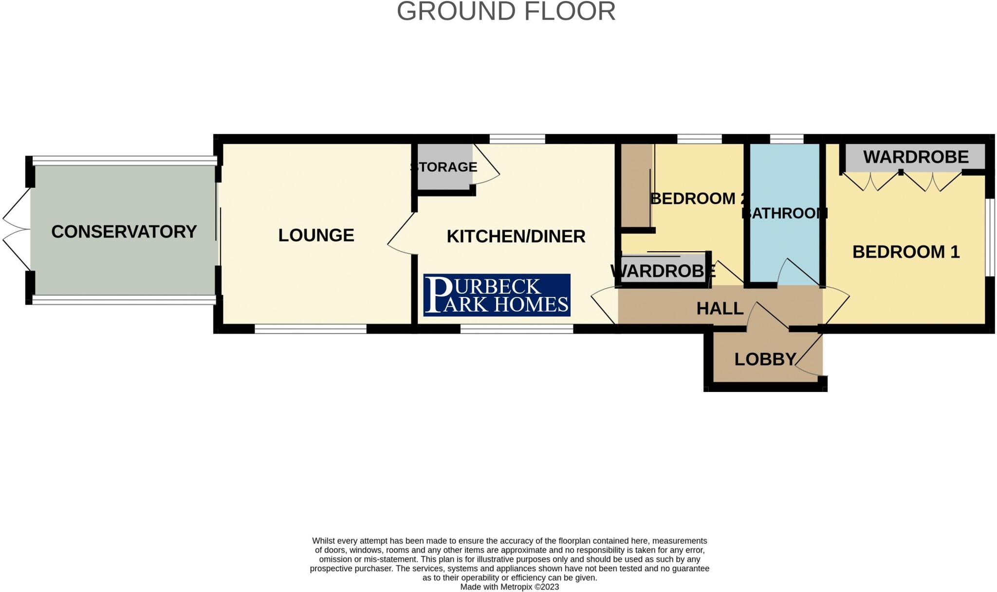Purbeck View Park, Wareham floorplan