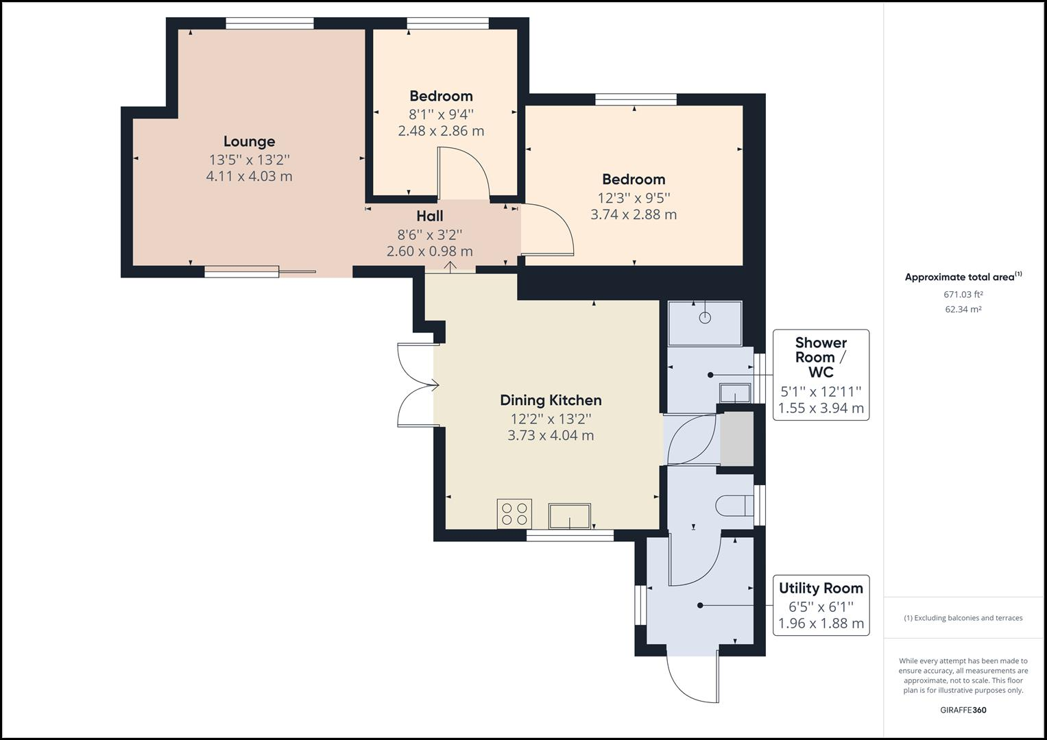 Severn Meadow Northwood Lane, Bewdley floorplan