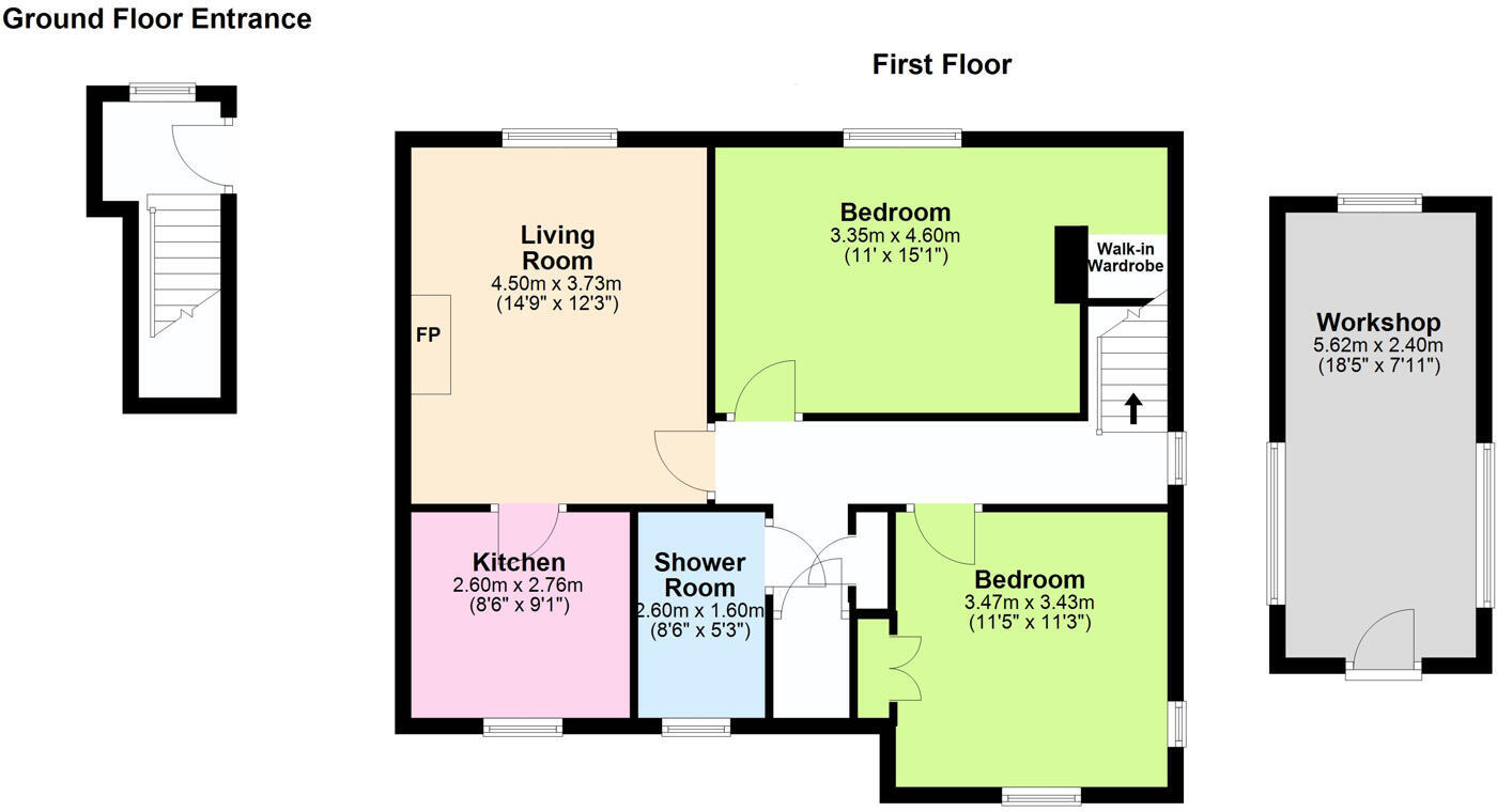 Manse Brae, Lochgilphead floorplan