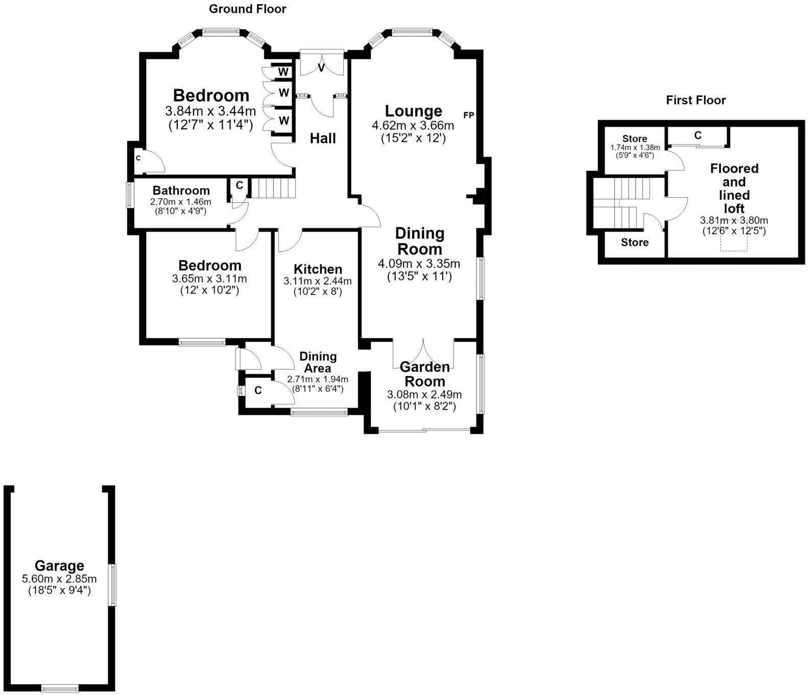 29 Hawthorn Drive, Ayr, KA7 3TB floorplan