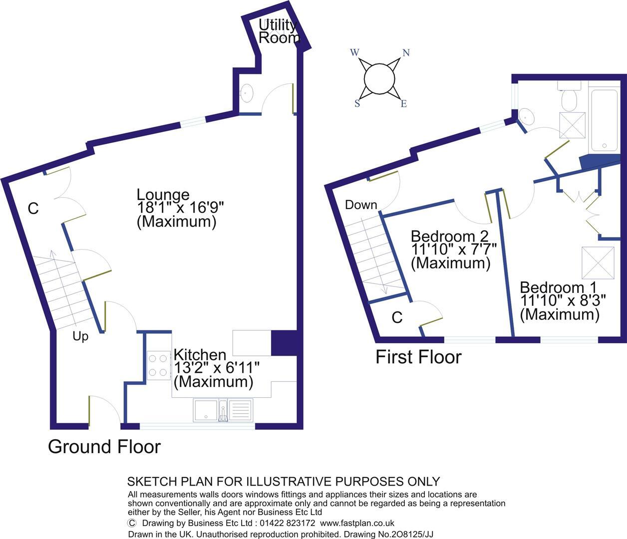 59a Church Street, Kingsbridge floorplan