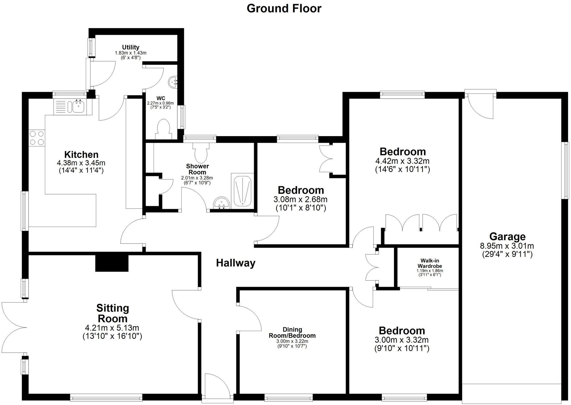 St. Peters Hill, Broomhall, WR5 floorplan