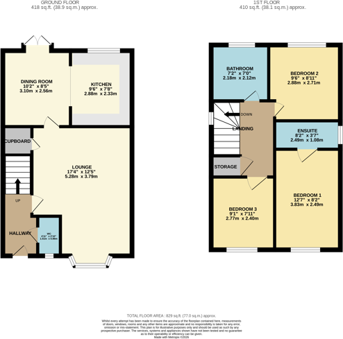 Goodwood Drive, Adswood floorplan