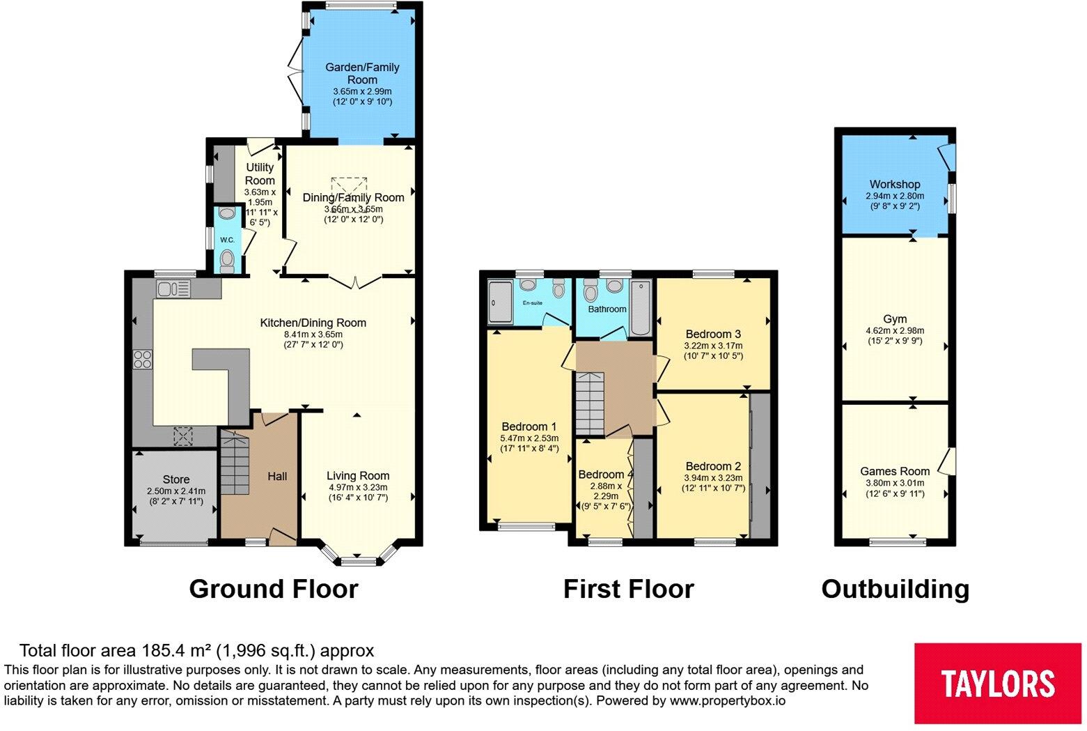 Boddington Gardens, Biggleswade, Bedfordshire, SG18 floorplan