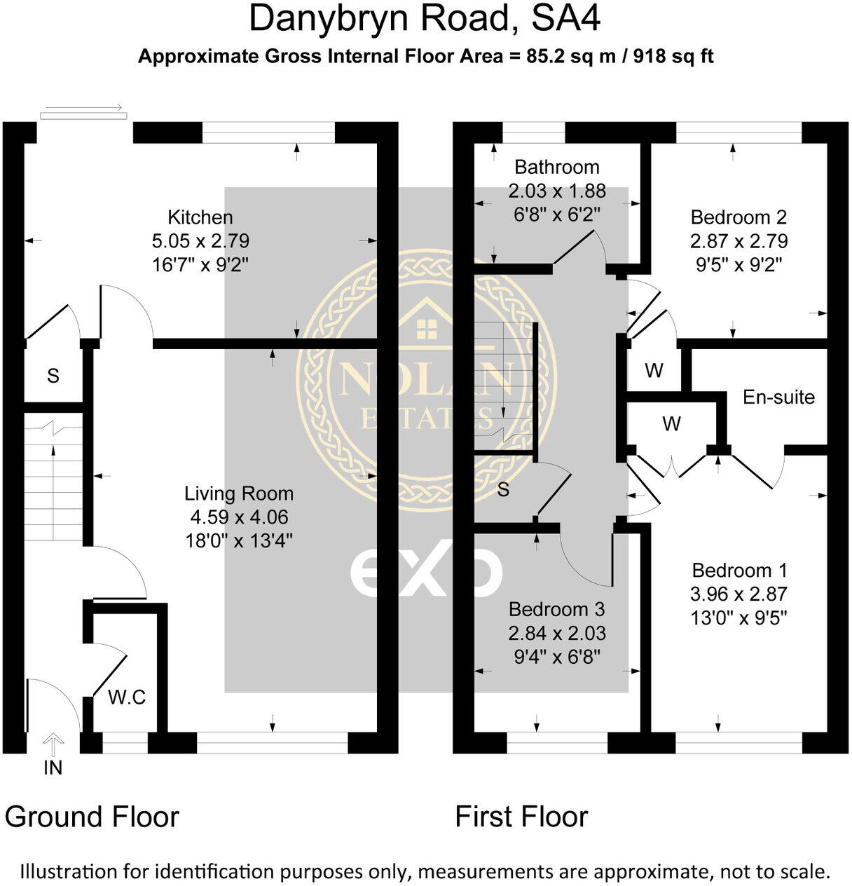 Danybryn Road, Gorseinon, Swansea, SA4 4PB floorplan