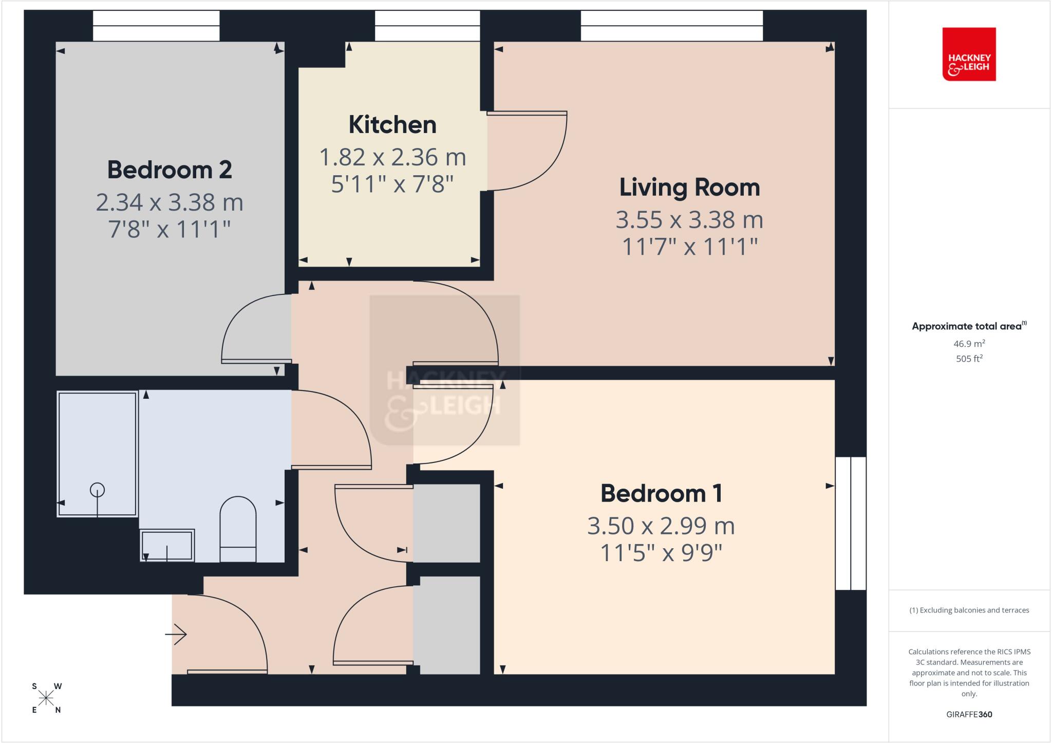 111 Elleray Gardens, Windermere LA23 1JE floorplan