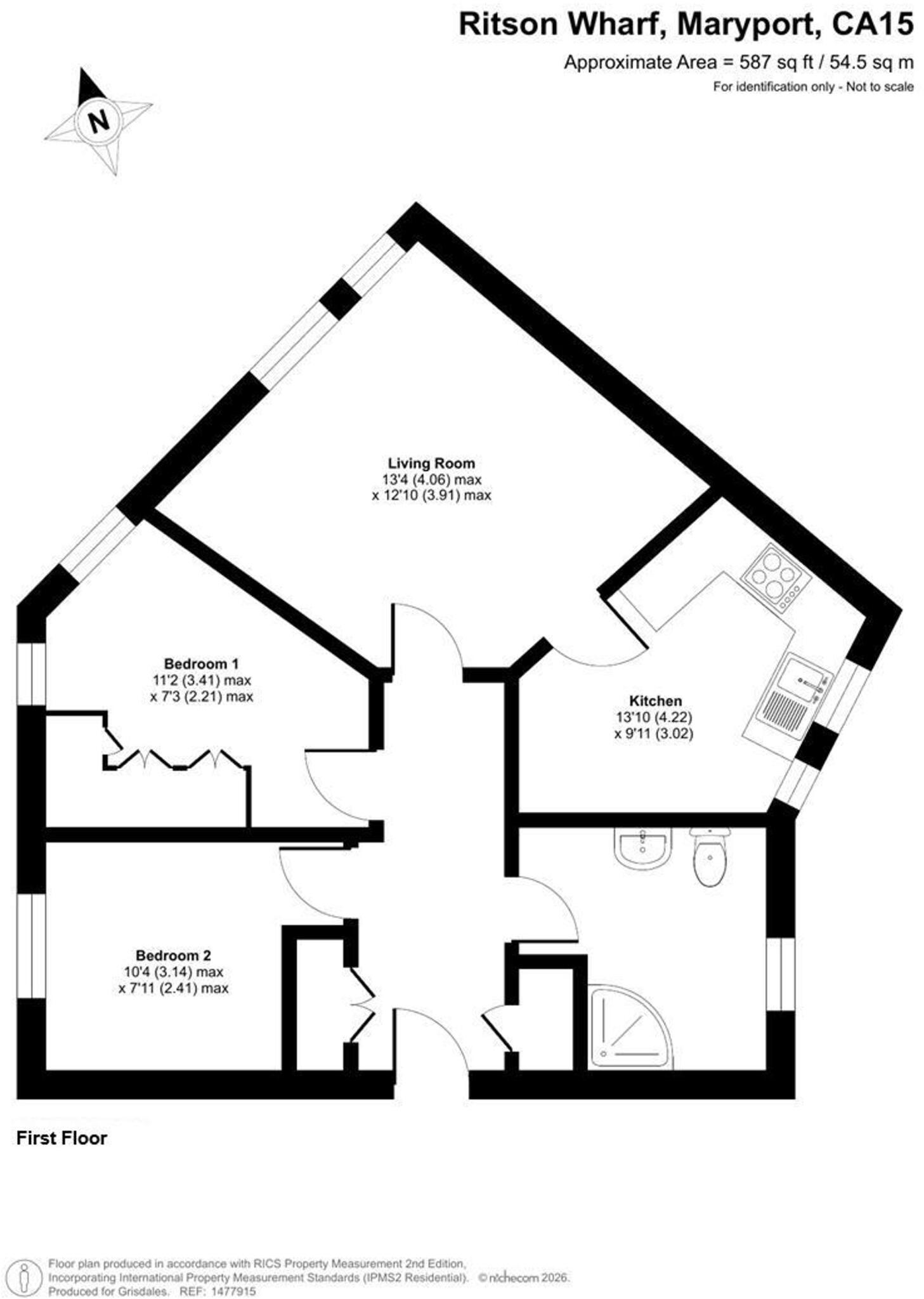 Ritson Wharf, Maryport, CA15 floorplan