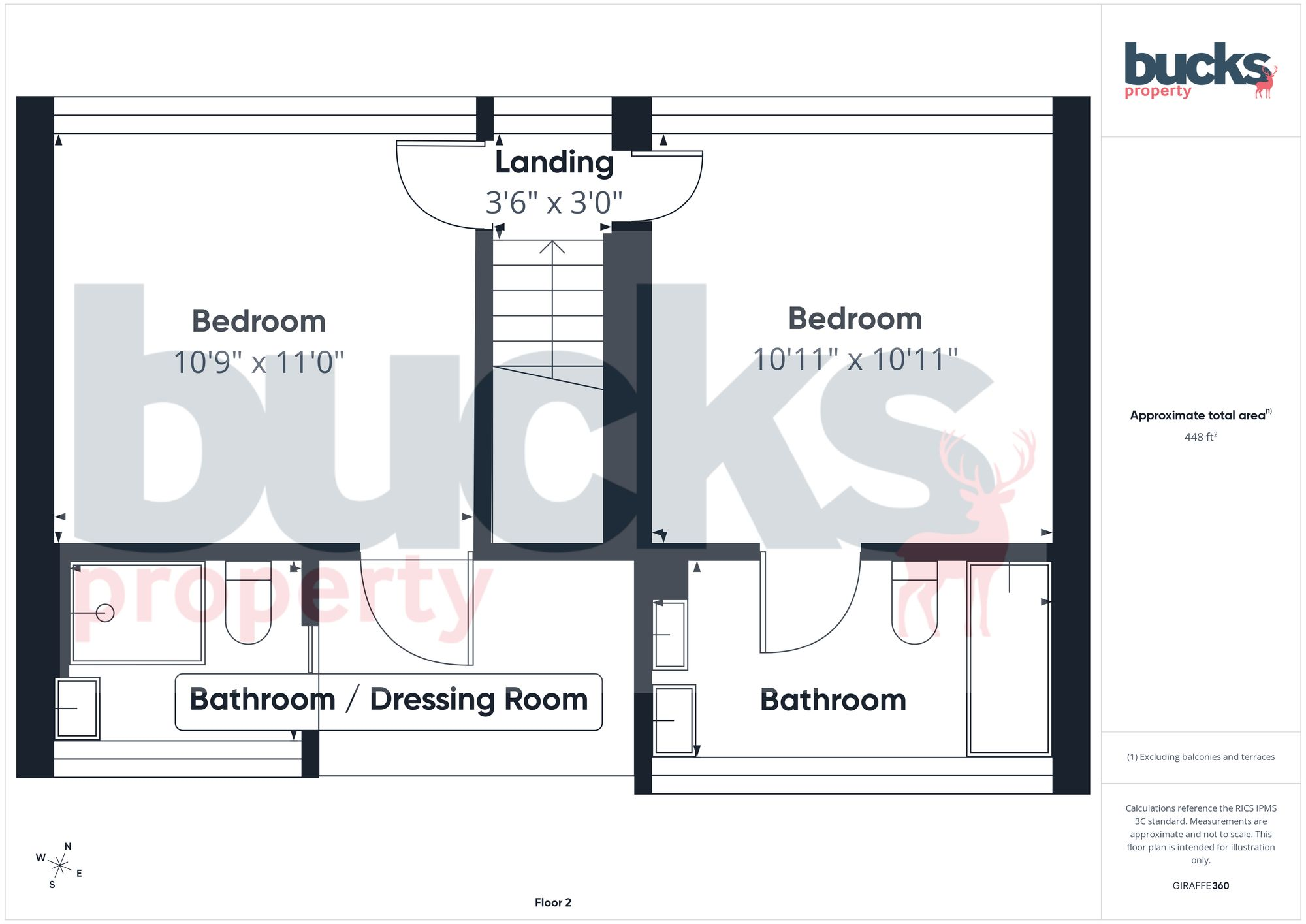 Uplands House, Four Ashes Road, Cryers Hill, HP15 floorplan