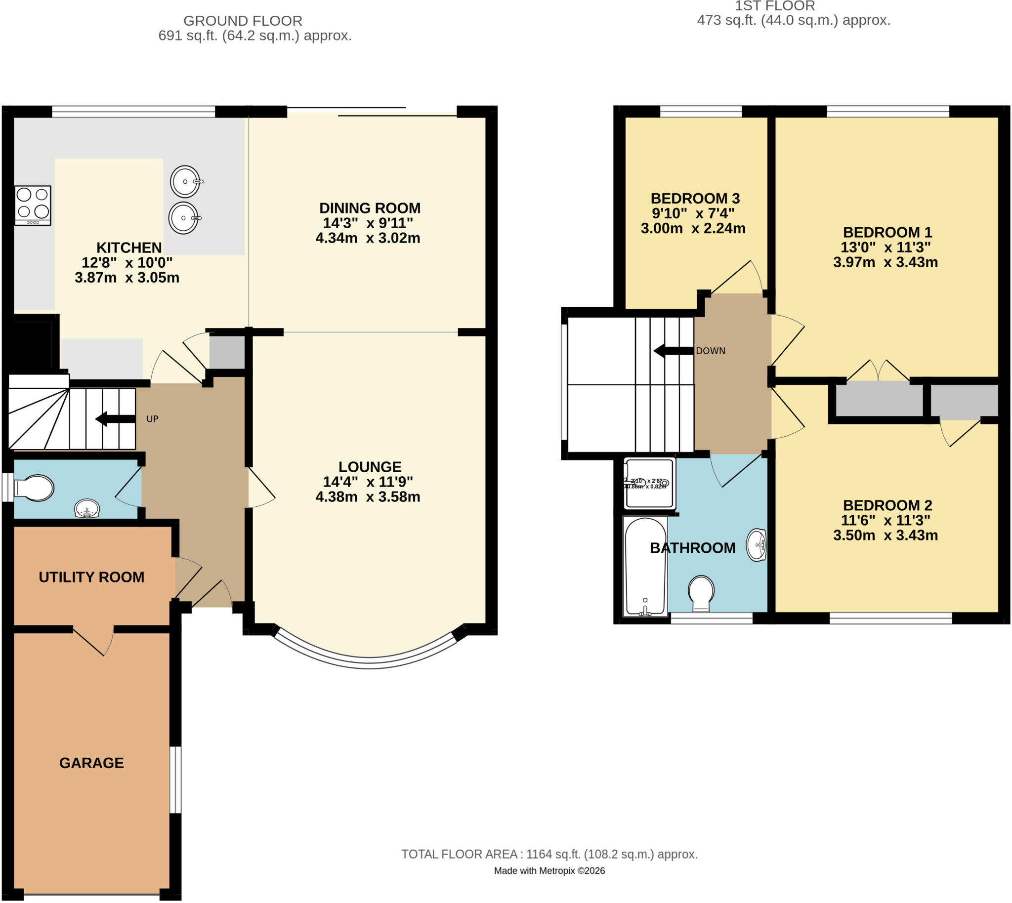 Chantryfield Road, Angmering, West Sussex floorplan