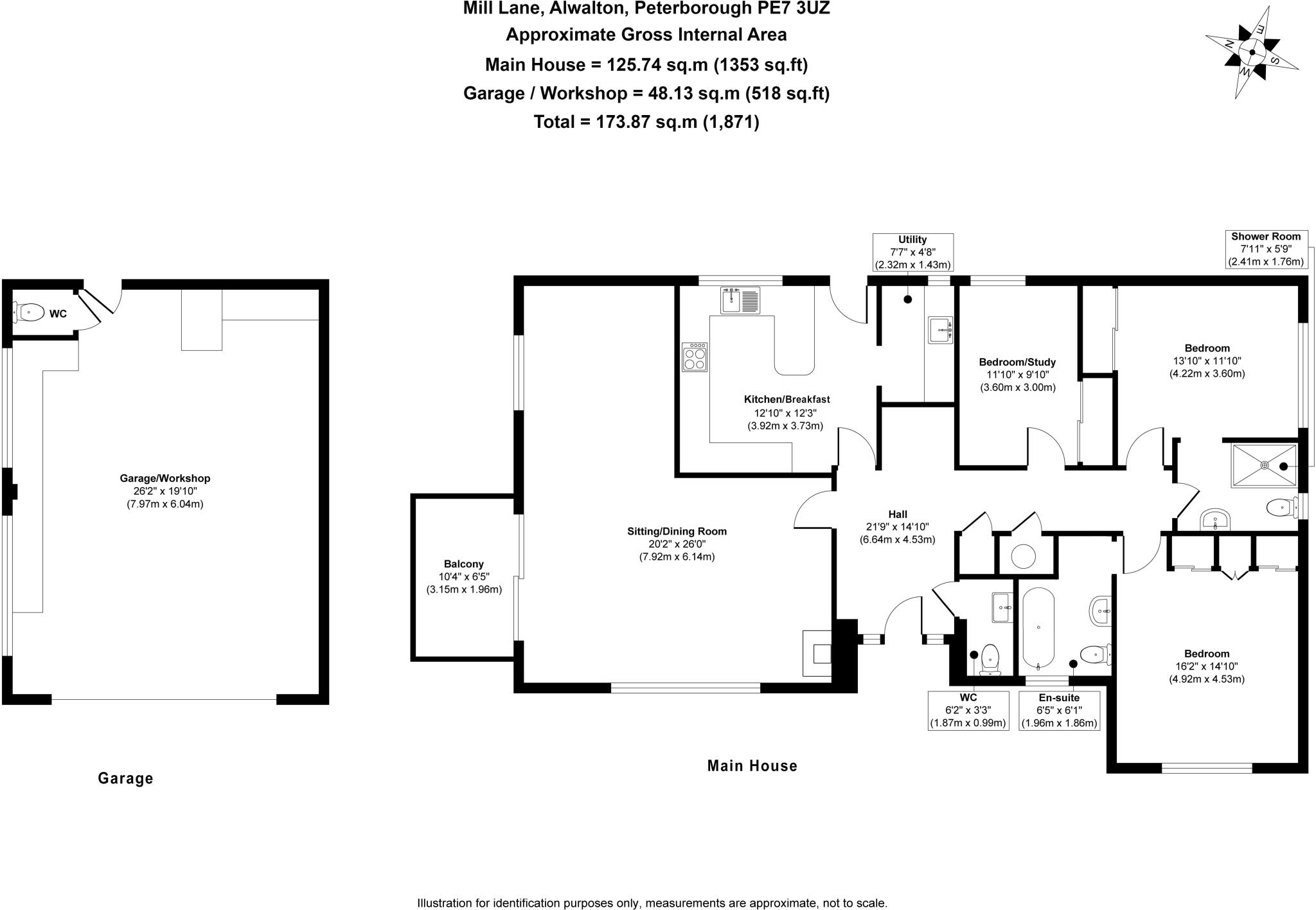 Mill Lane, Alwalton, Peterborough, PE7 floorplan