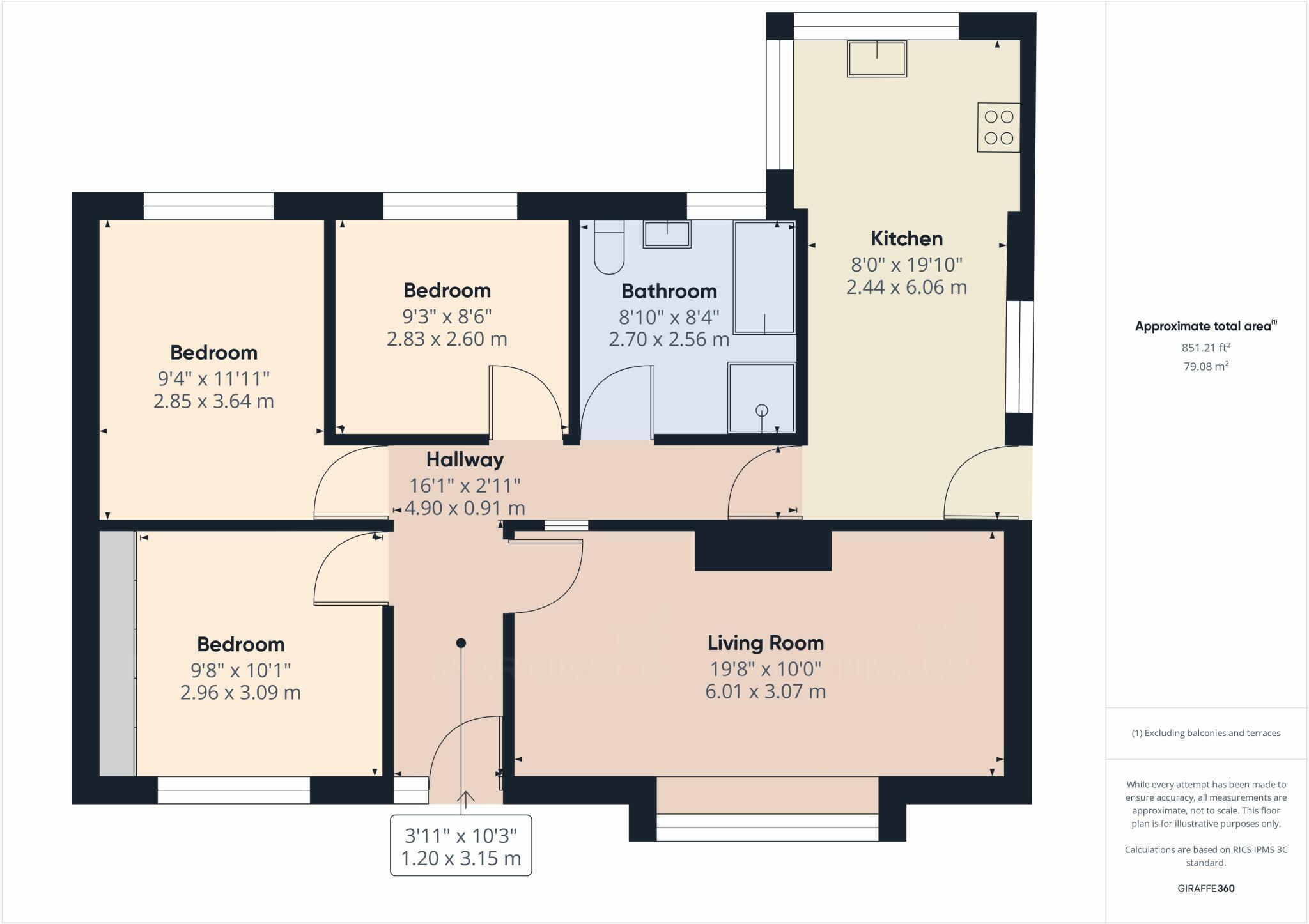 High Street, Campsall, Doncaster, South Yorkshire, DN6 floorplan