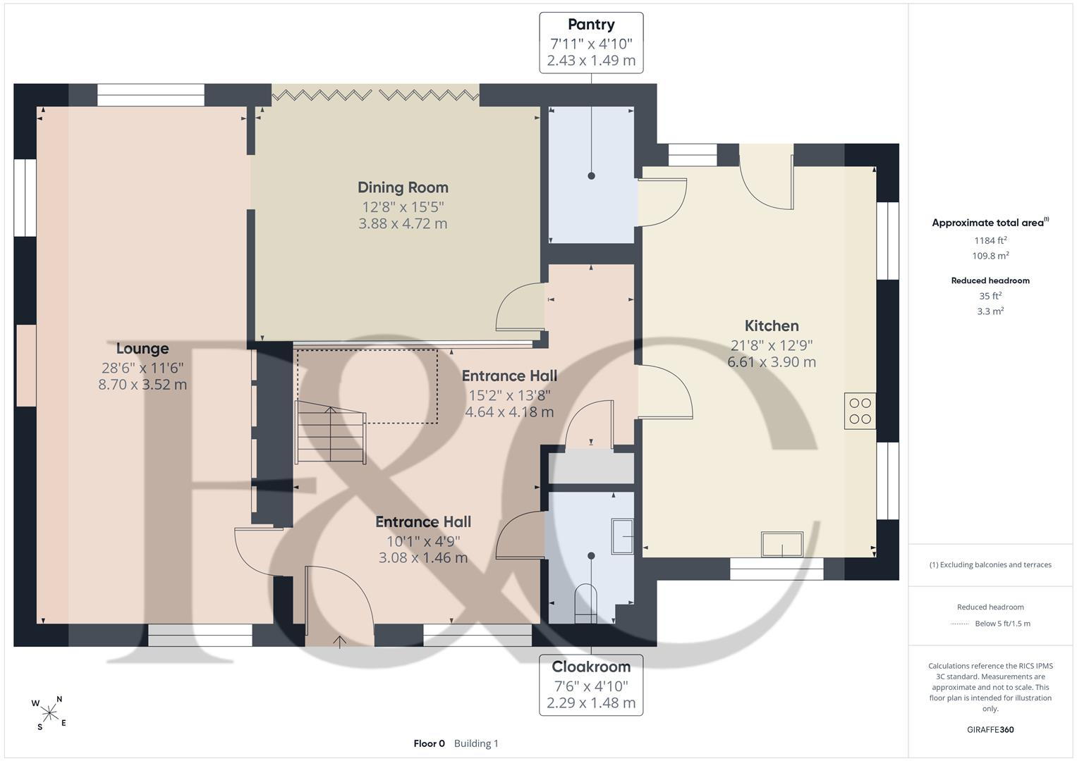 Smalley Mill Farm, Horsley/Morley, Derby floorplan